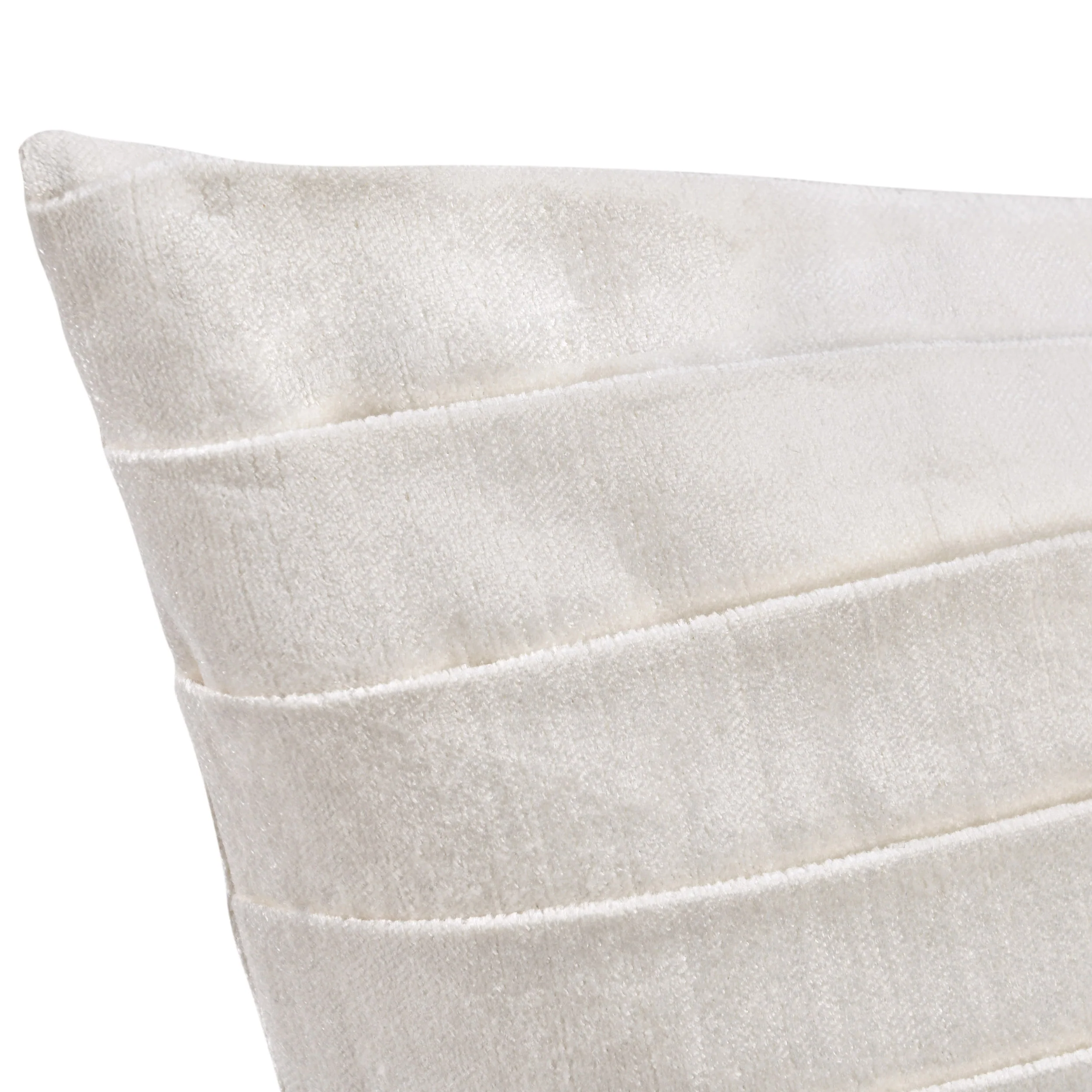 Aubry Lumbar Pillow, Ivory - Image 5
