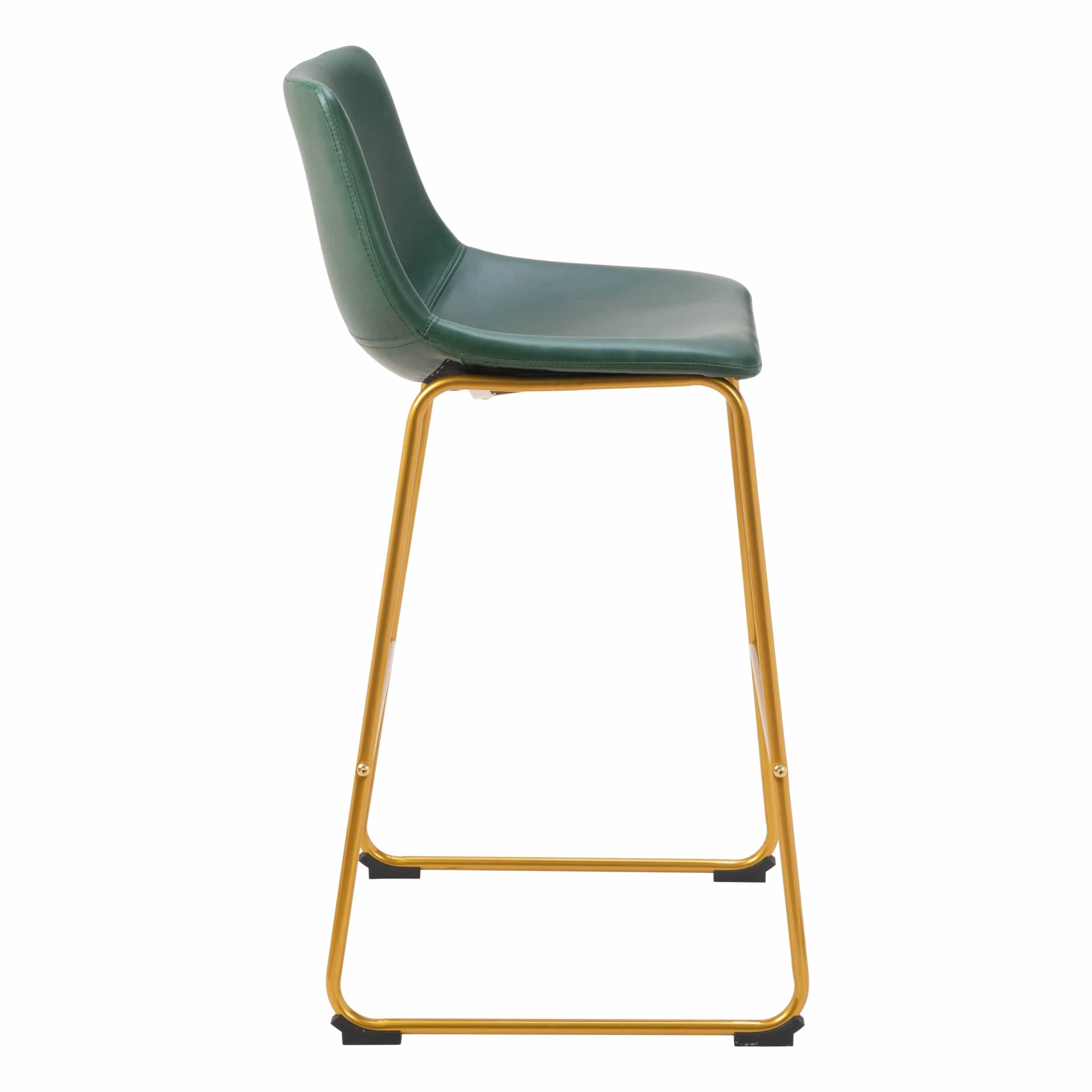 Augusta Barstool, Green, Set of 2 - Image 3