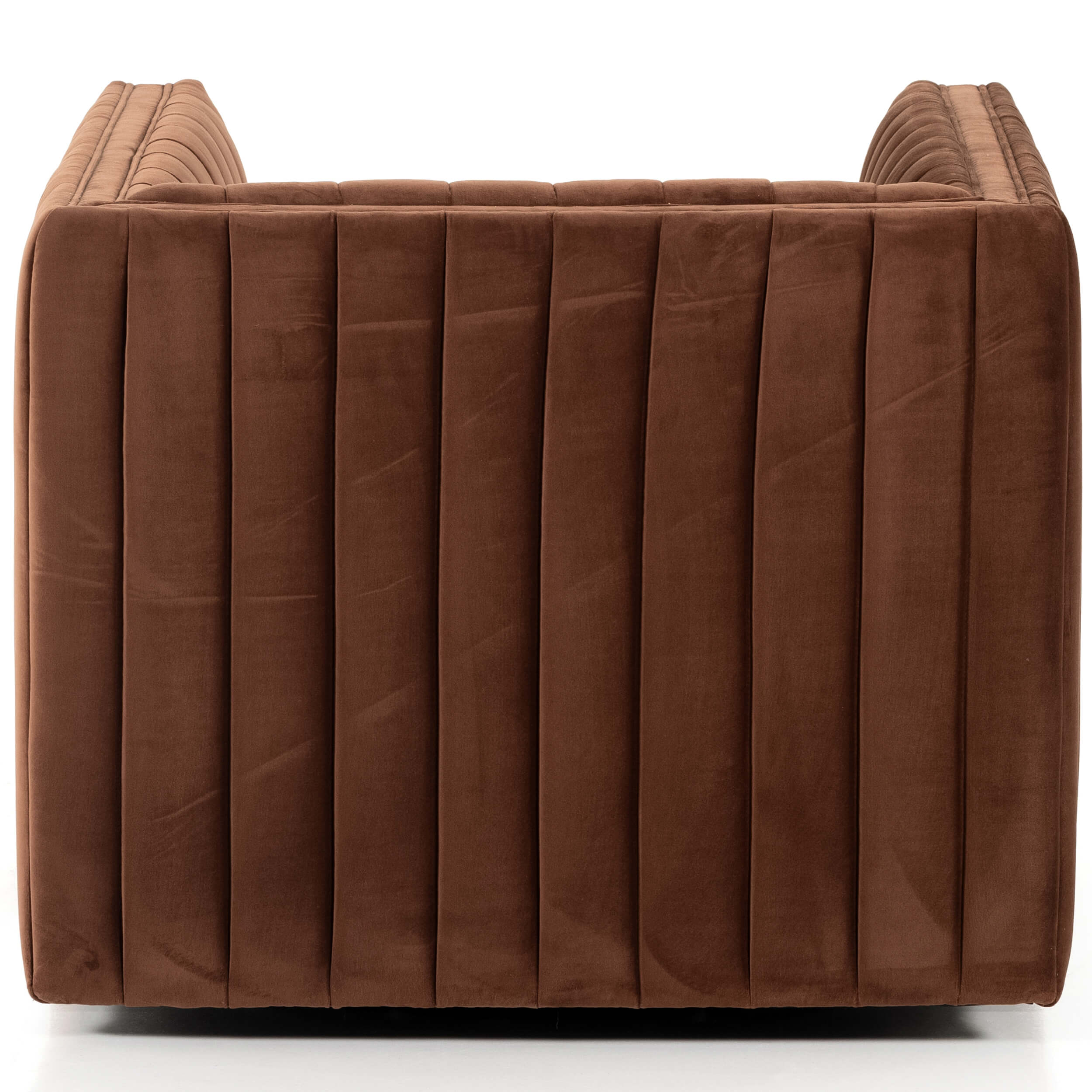 Augustine Swivel Chair, Surrey Auburn by Four Hands - Image 4