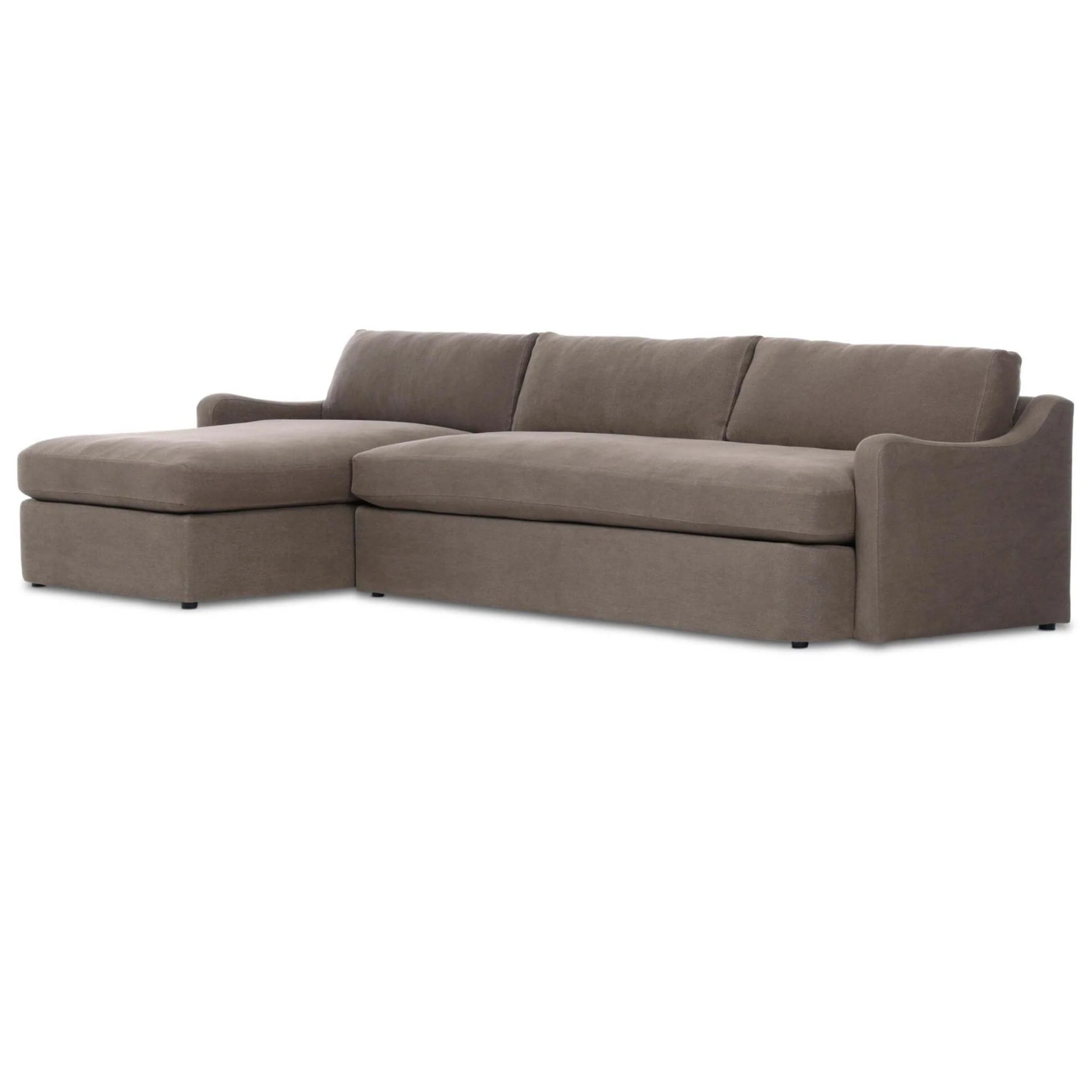 Aurelia 2 Piece Sectional, Broadway Coffee by Amber Lewis x Four Hands