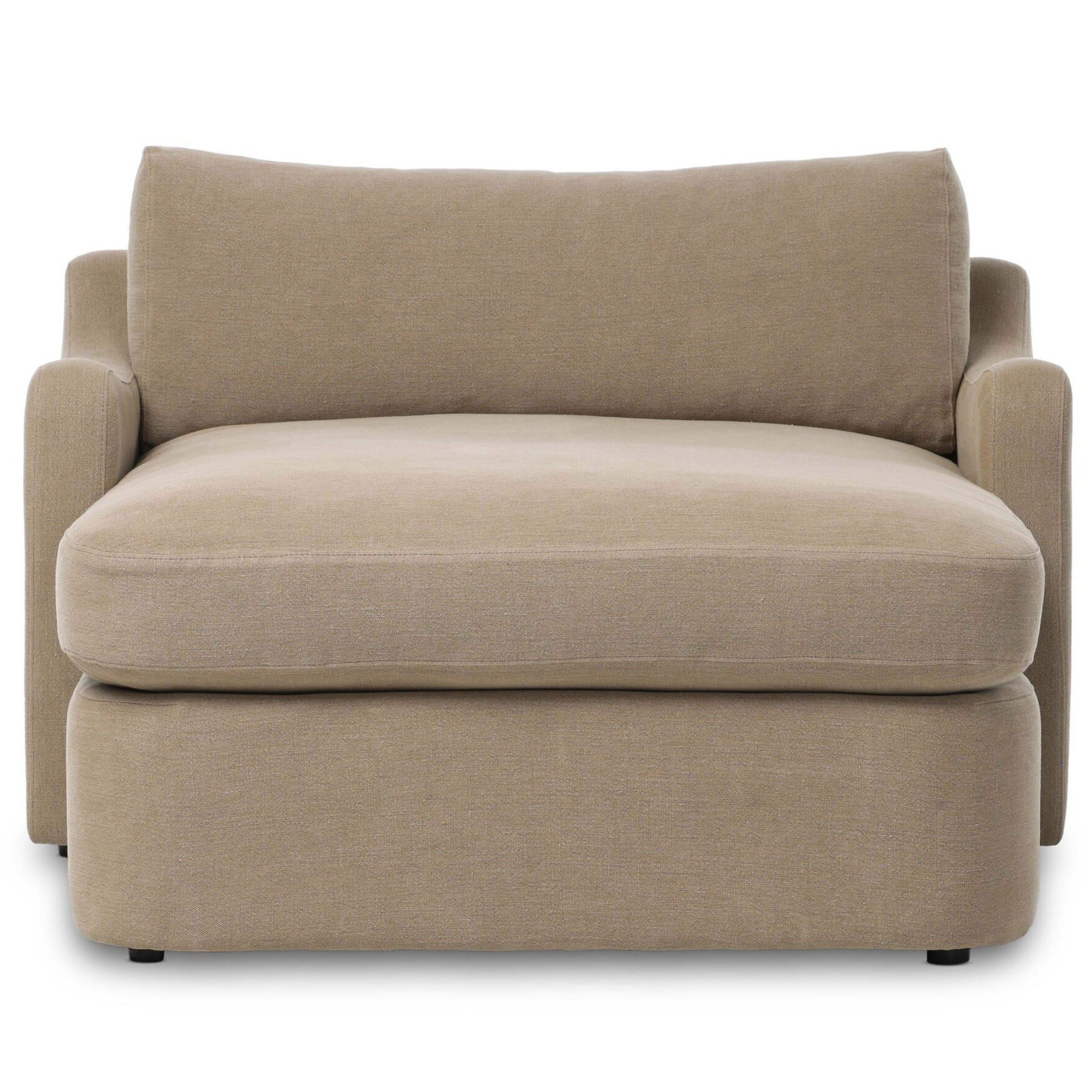Aurelia Chaise Lounge, Broadway Canvas by Amber Lewis x Four Hands - Image 2