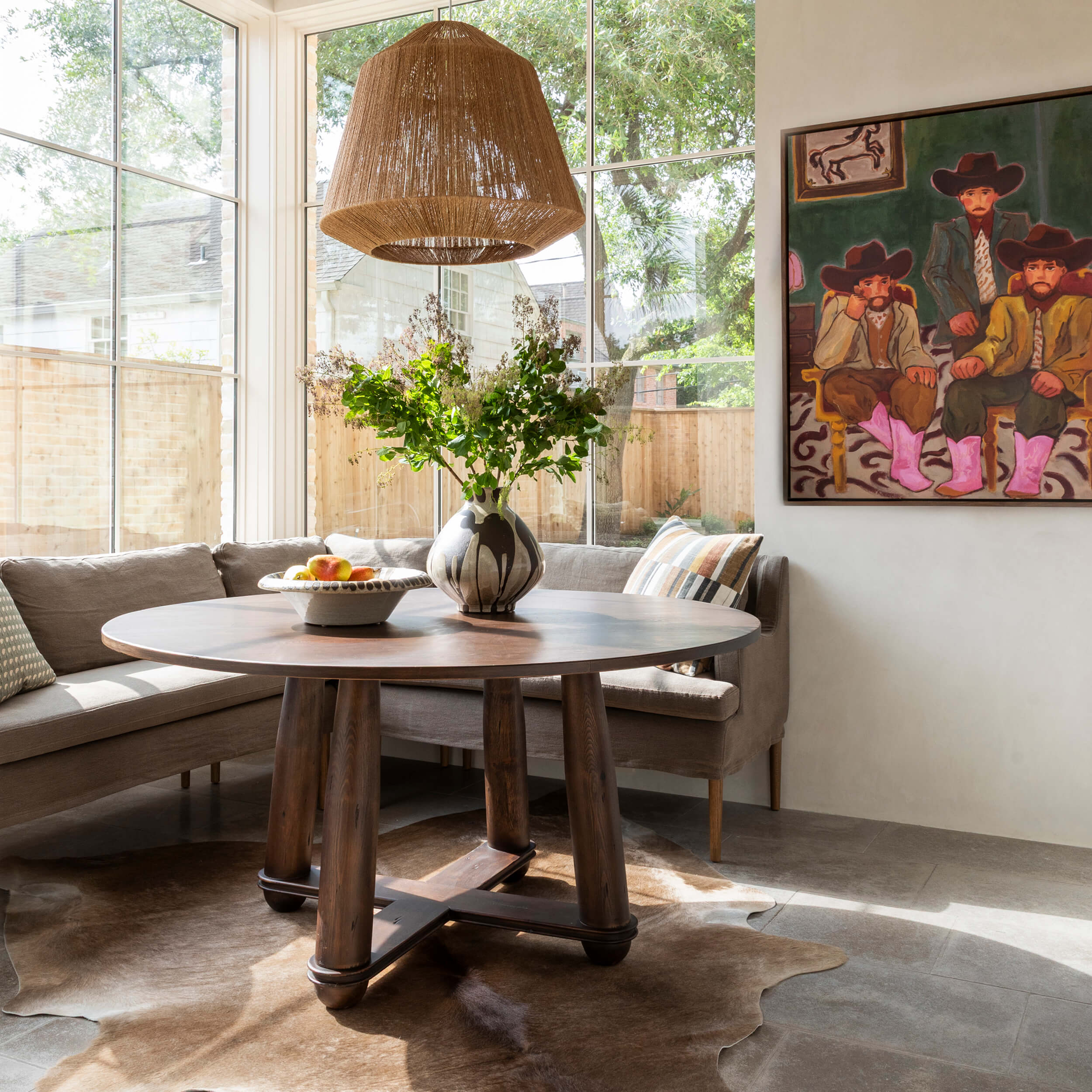 Aurelia Dining Banquette L-Shape, Broadway Coffee by Amber Lewis - Image 11