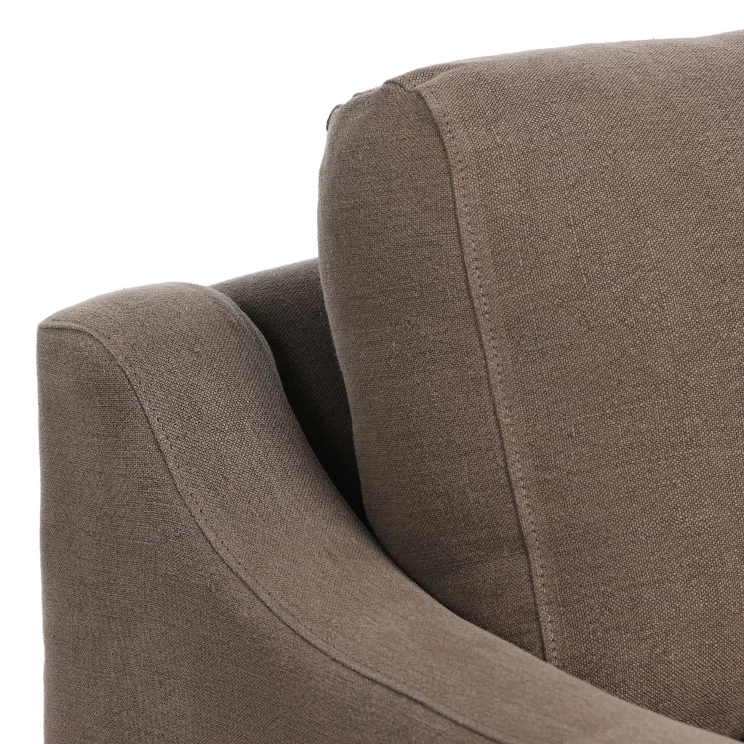 Aurelia Swivel Chair, Broadway Coffee by Amber Lewis x Four Hands - Image 4