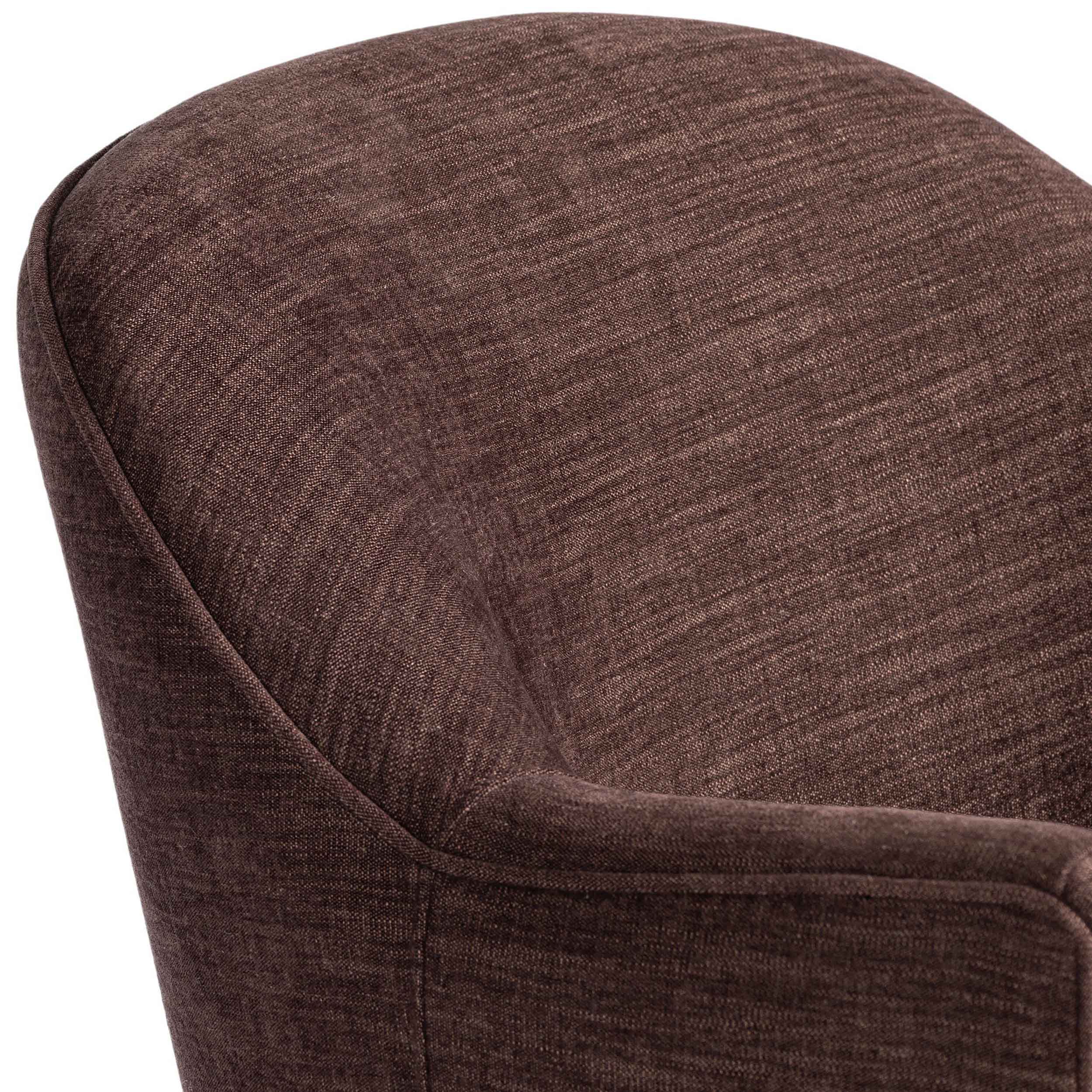 Aurora Fringe Swivel Chair, Laughlin Plum by Four Hands - Image 4