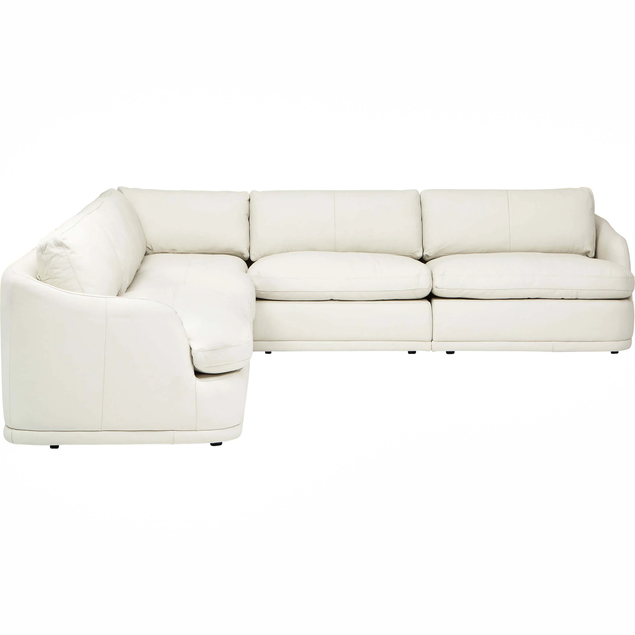 Austen 5 Piece Sectional, Blanca Off-White - Image 2