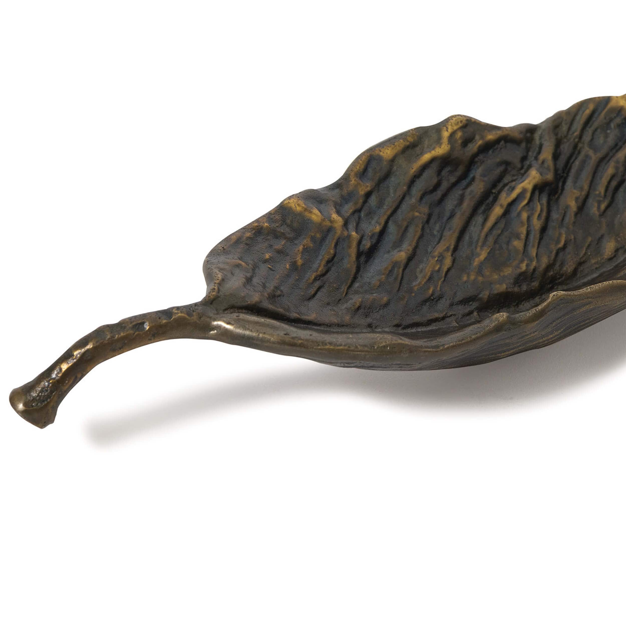 Autumn Metal Bowl, Brass - Image 2