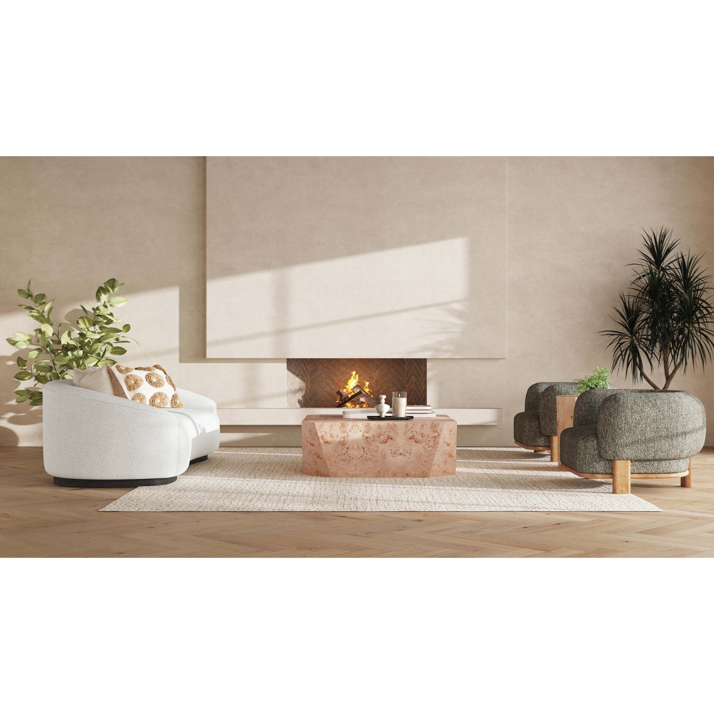Avena Square Coffee Table, Natural - Image 5