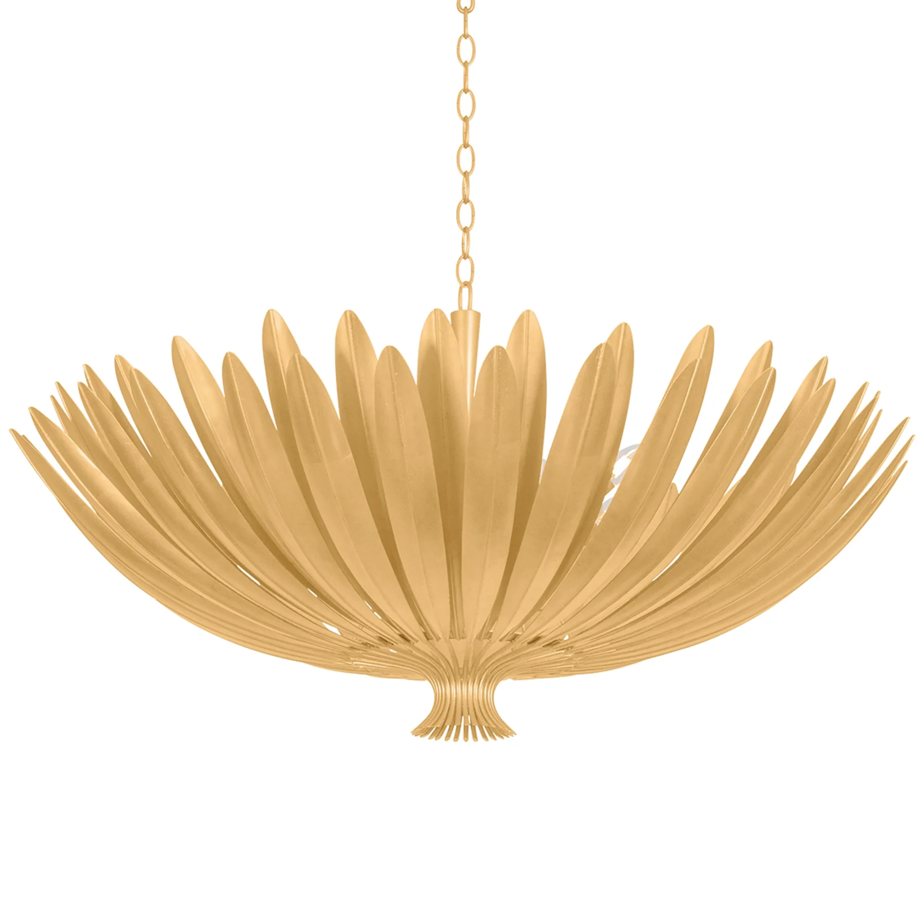 Whitfield Chandelier, Vintage Gold Leaf - Image 5