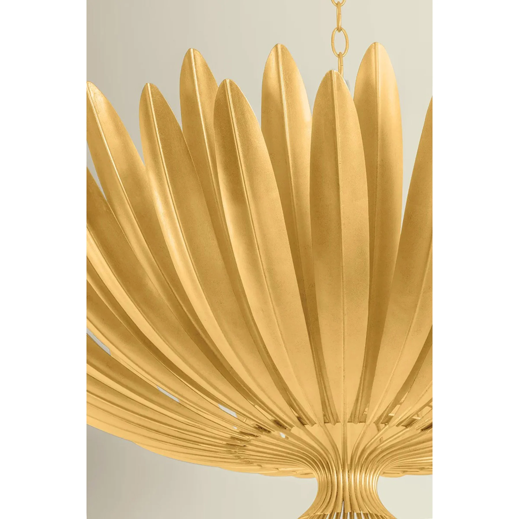 Whitfield Chandelier, Vintage Gold Leaf - Image 7