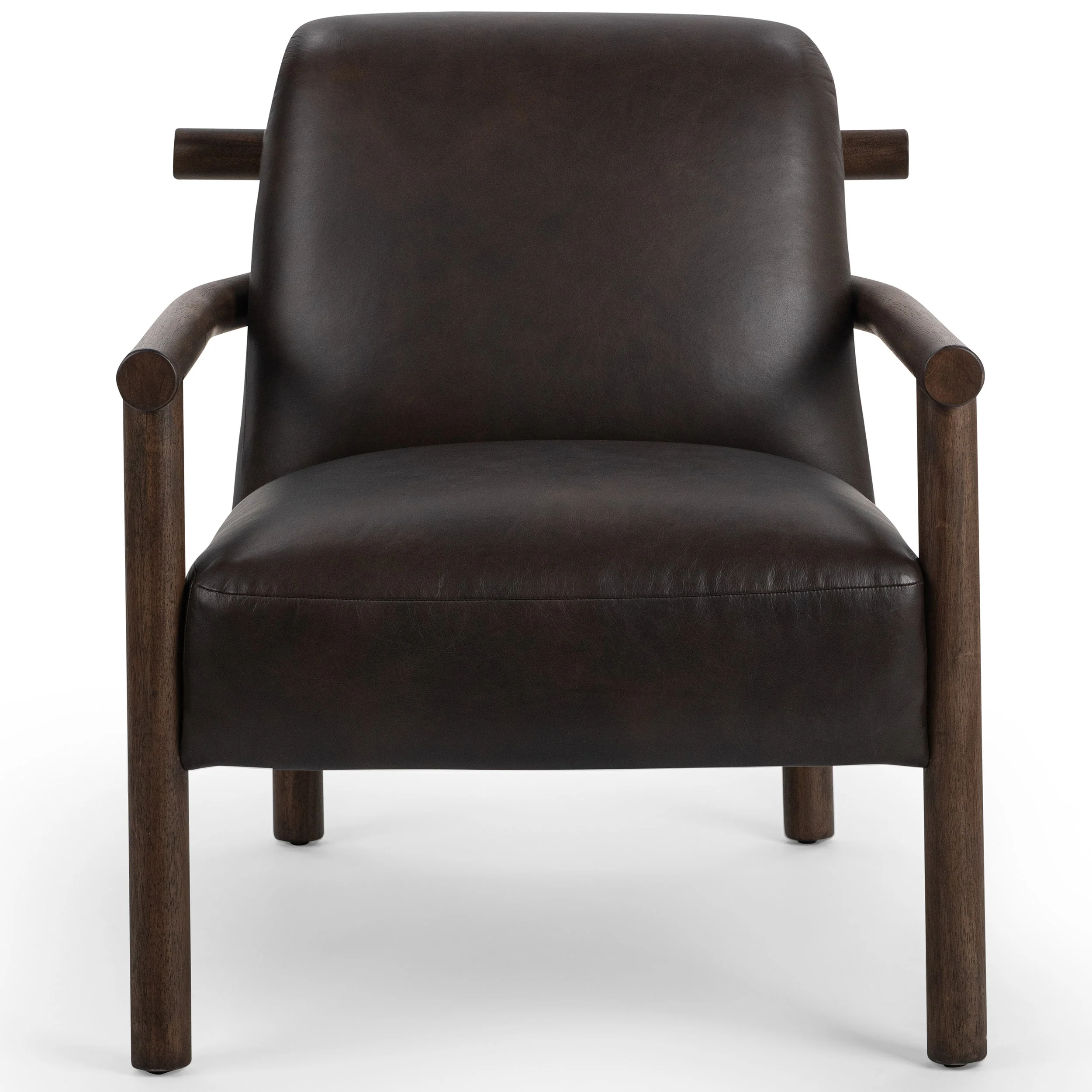 Azoria Accent Chair, Dark Roast - Image 2