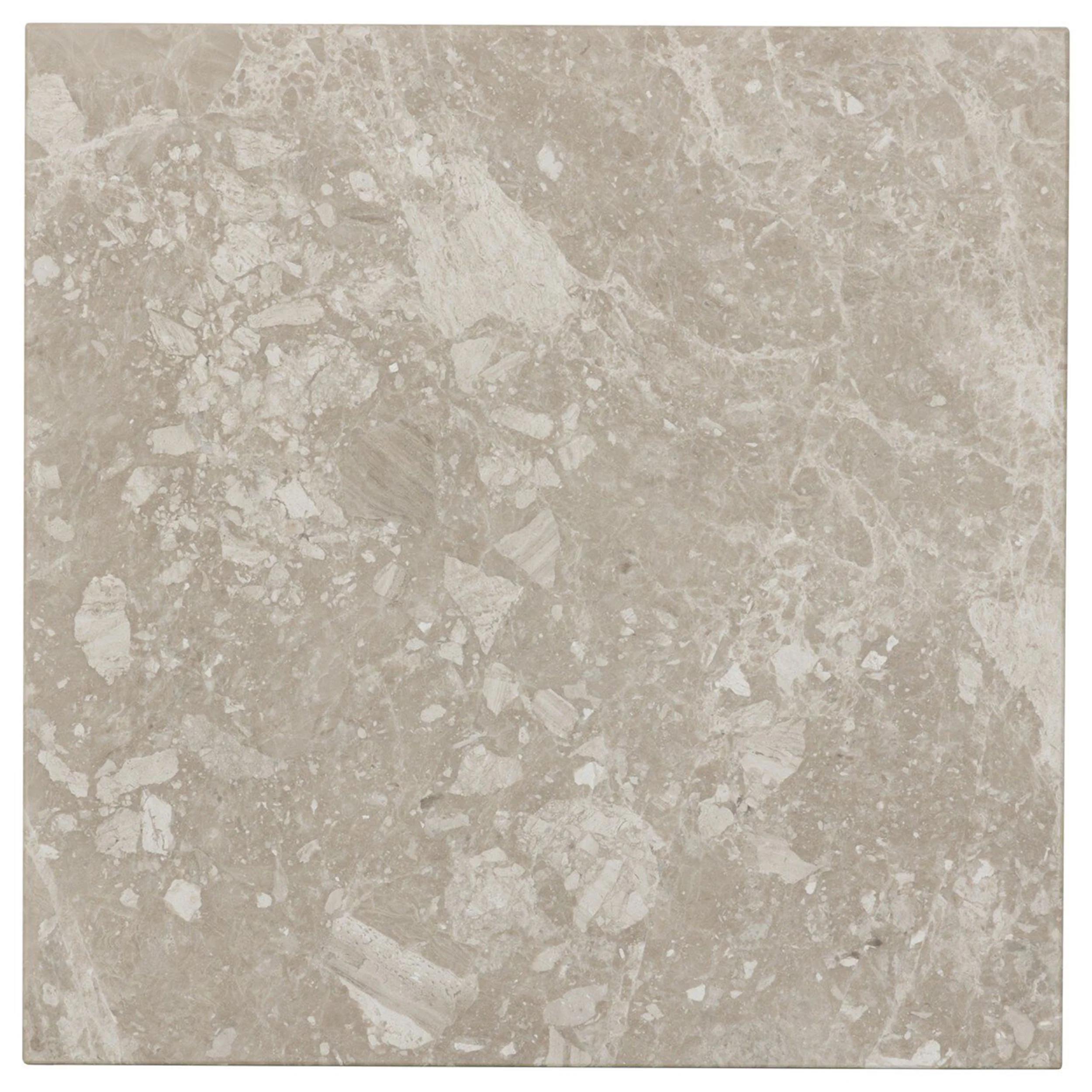 Babylon Small End Table, Lunar Marble by Four Hands - Image 4
