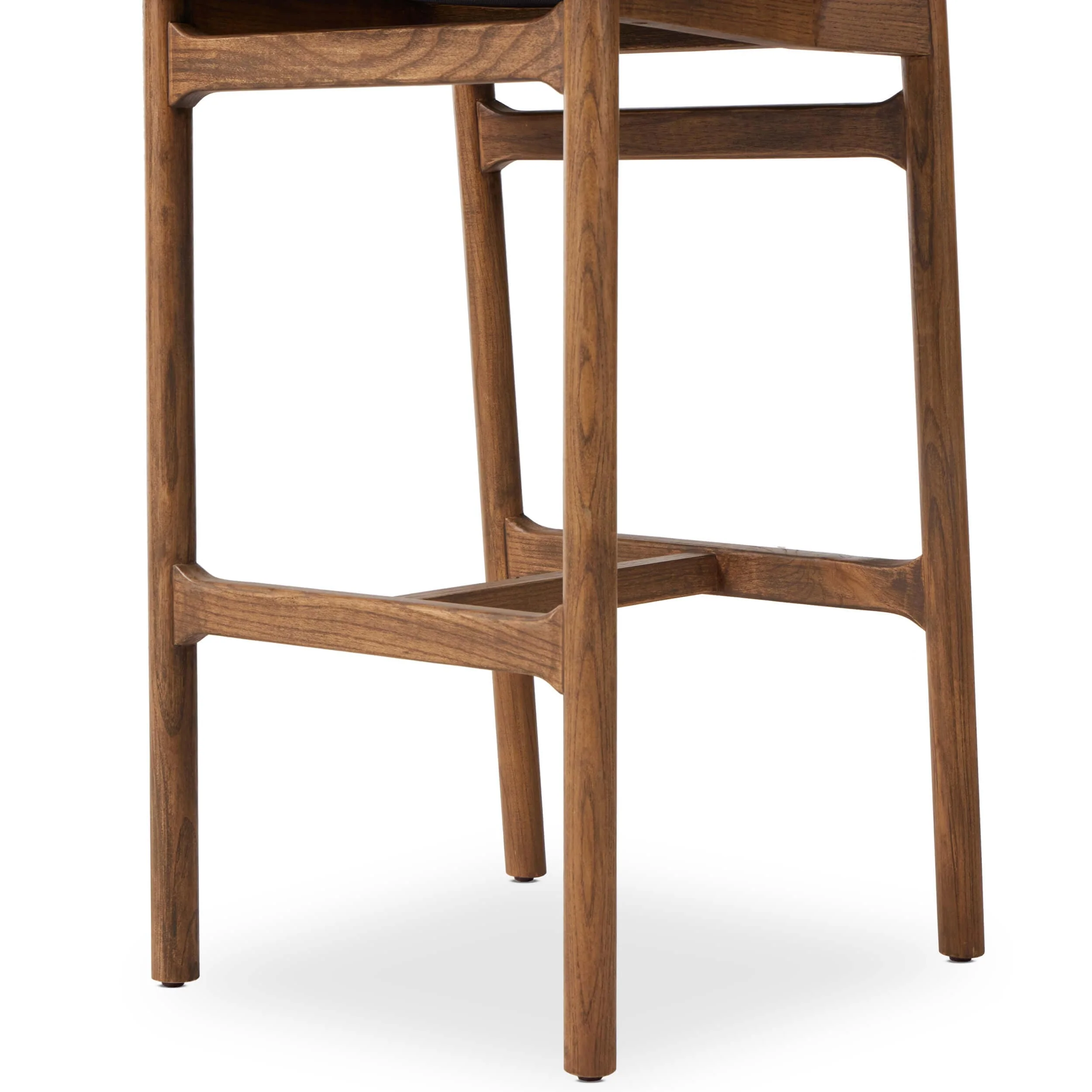 Baden Leather Bar & Counter Stool, Haven Tobacco, Set of 2 by Four Hands - Image 7