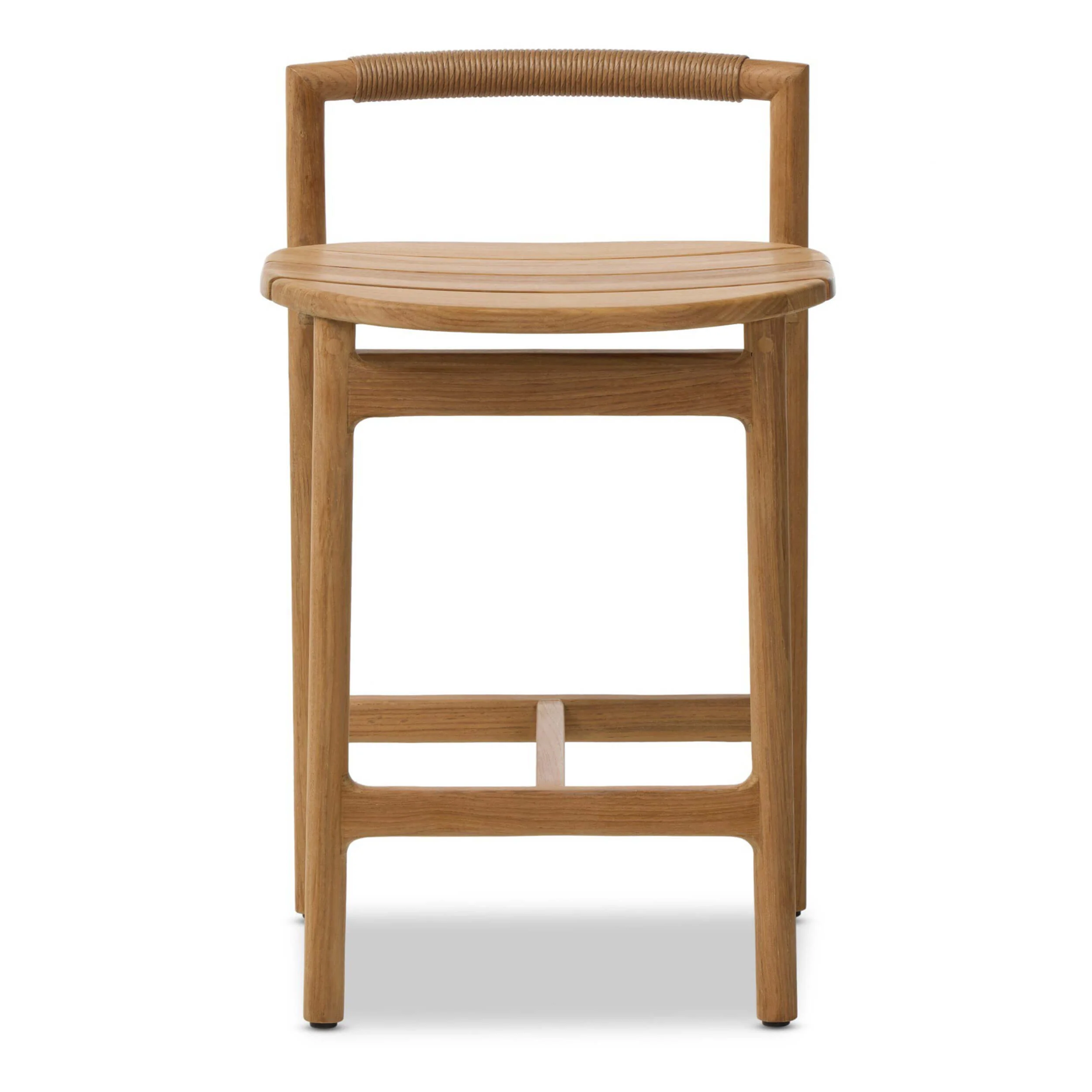 Baden Outdoor Bar & Counter Stool, Textured Sand by Four Hands - Image 2