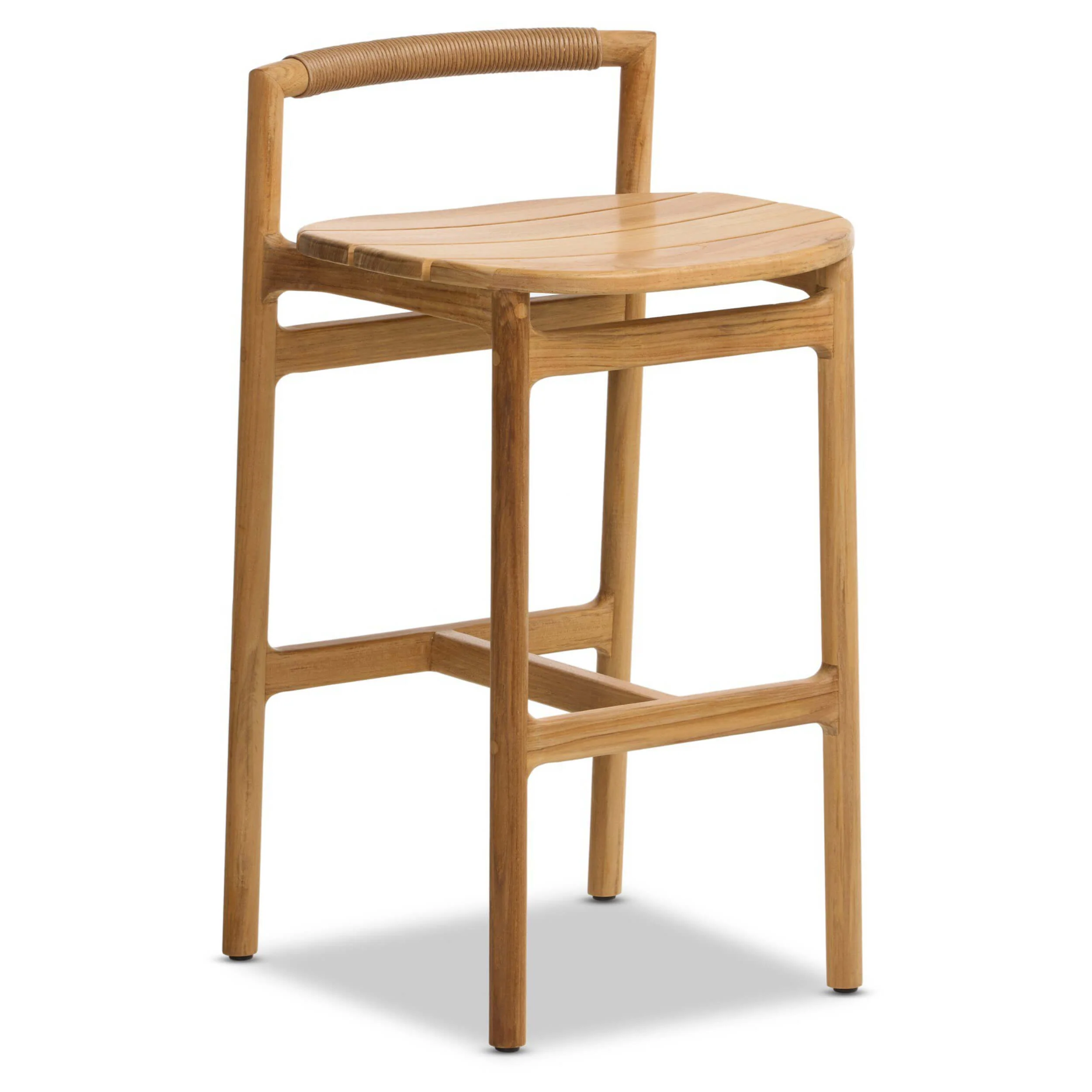Baden Outdoor Bar & Counter Stool, Textured Sand by Four Hands - Image 7