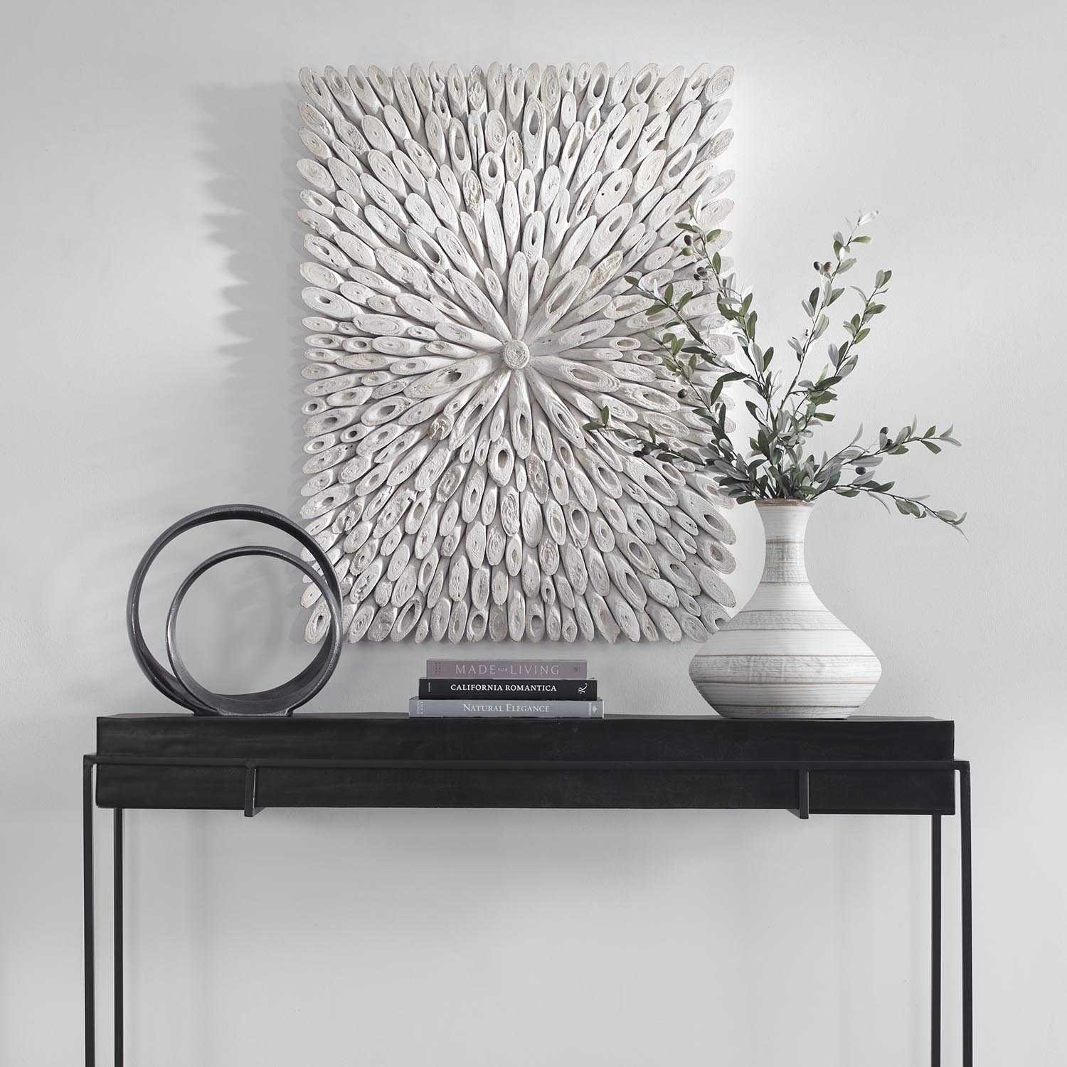 Bahama Wood Wall Decor, Whitewashed - Image 3