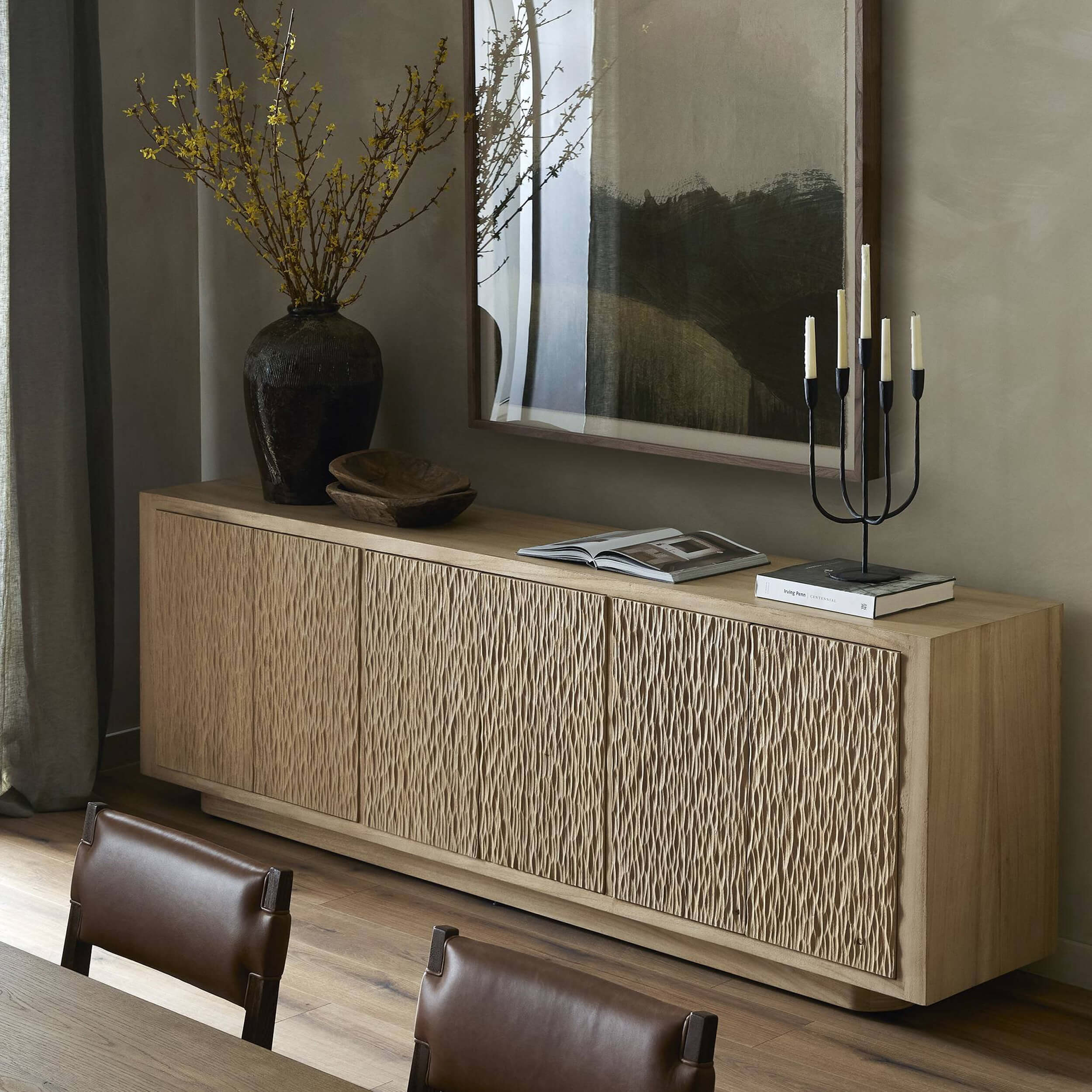 Bahari Sideboard, Light Guanacaste by Four Hands - Image 7