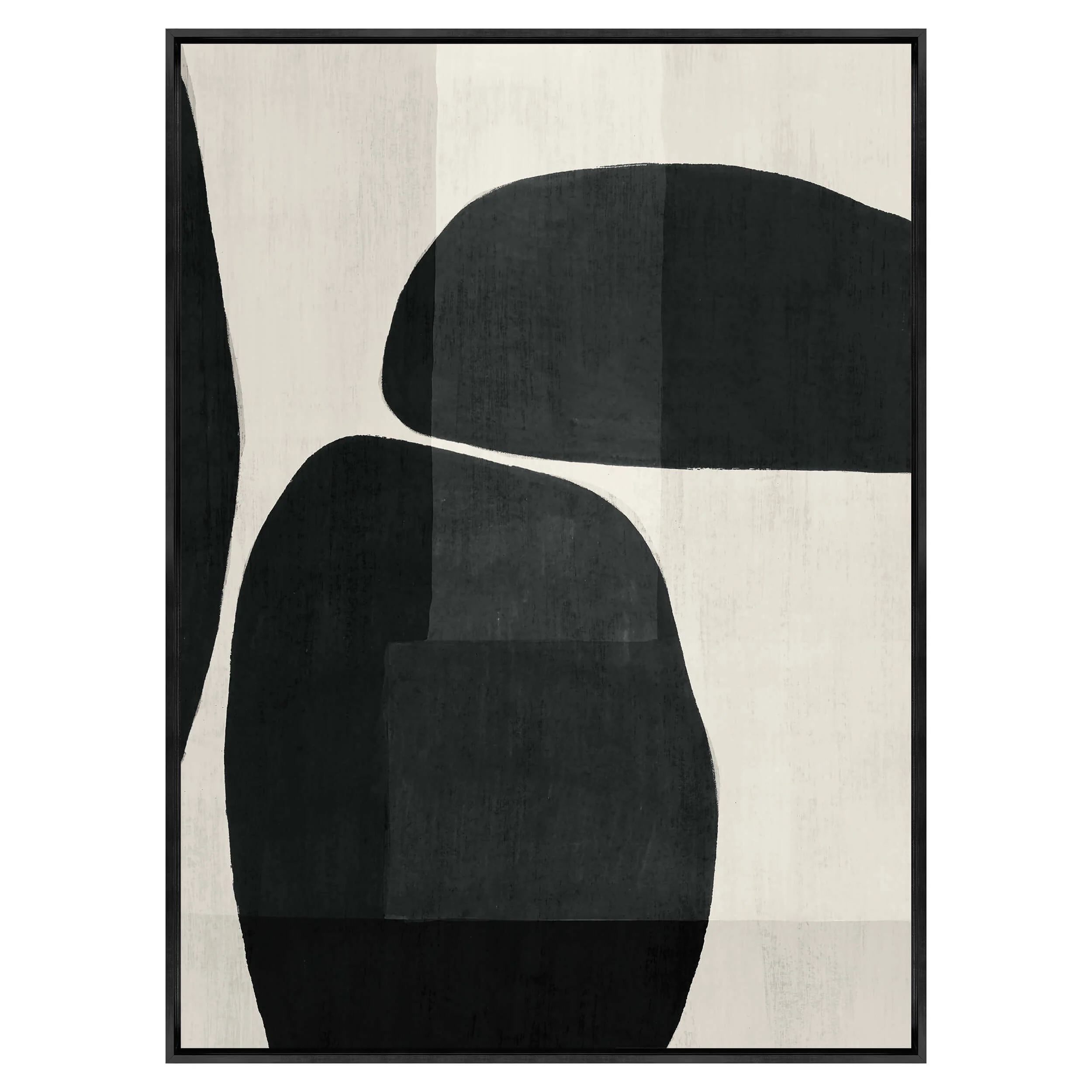 Balancing Act IV Framed, 48.5" x 65.5"