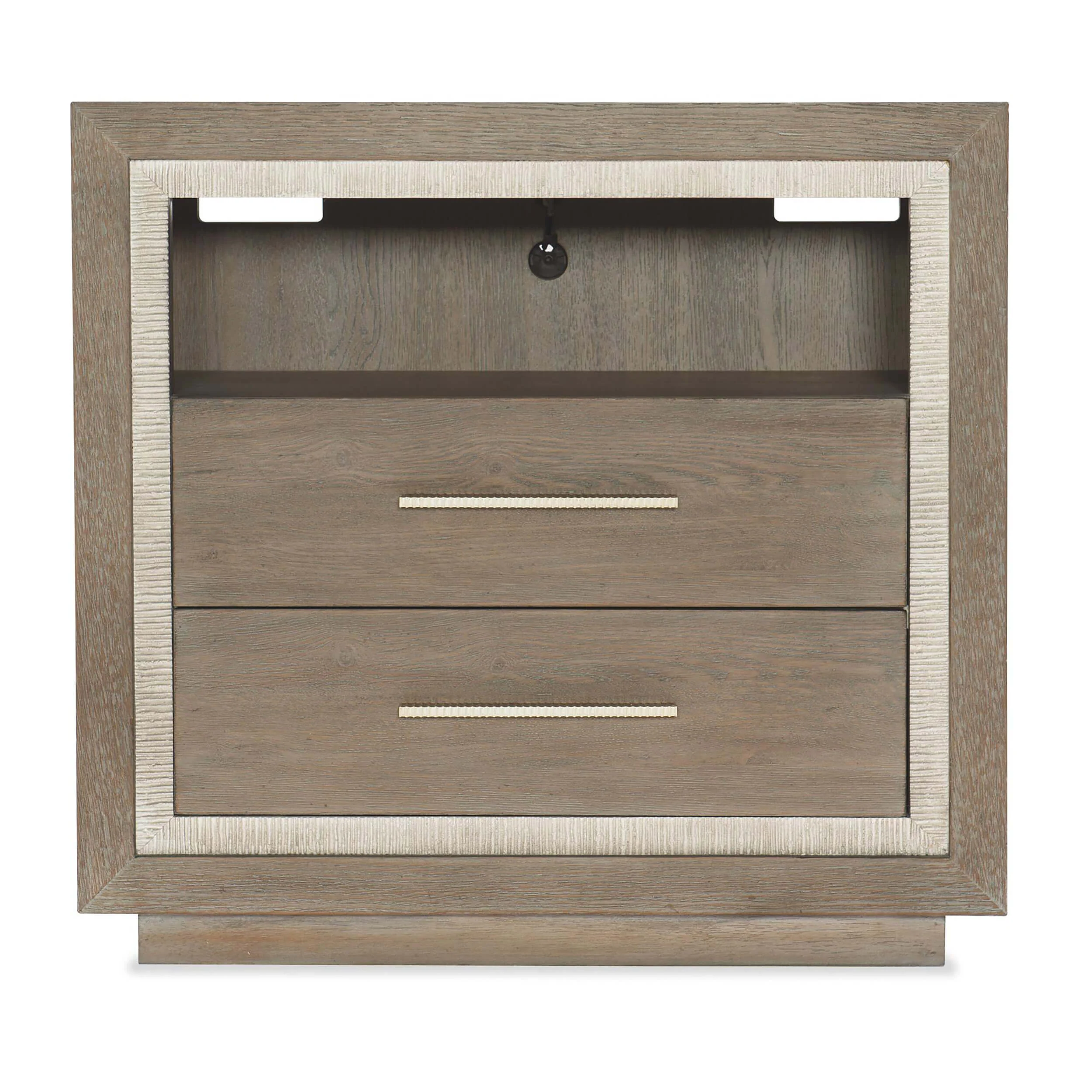 Balboa 2 Drawer Nightstand, Washed Gray - Image 3