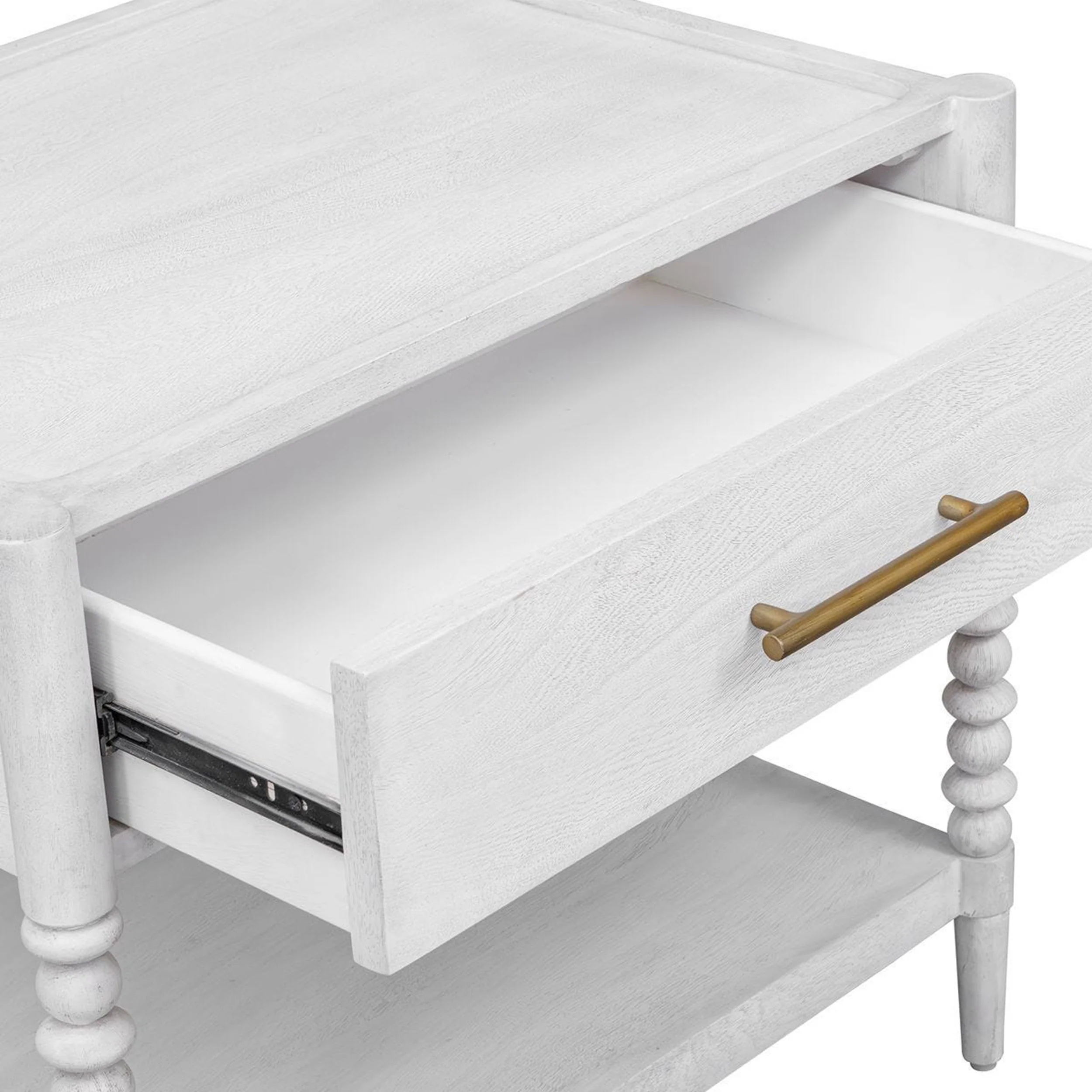Bales Side Table, Off-White - Image 5