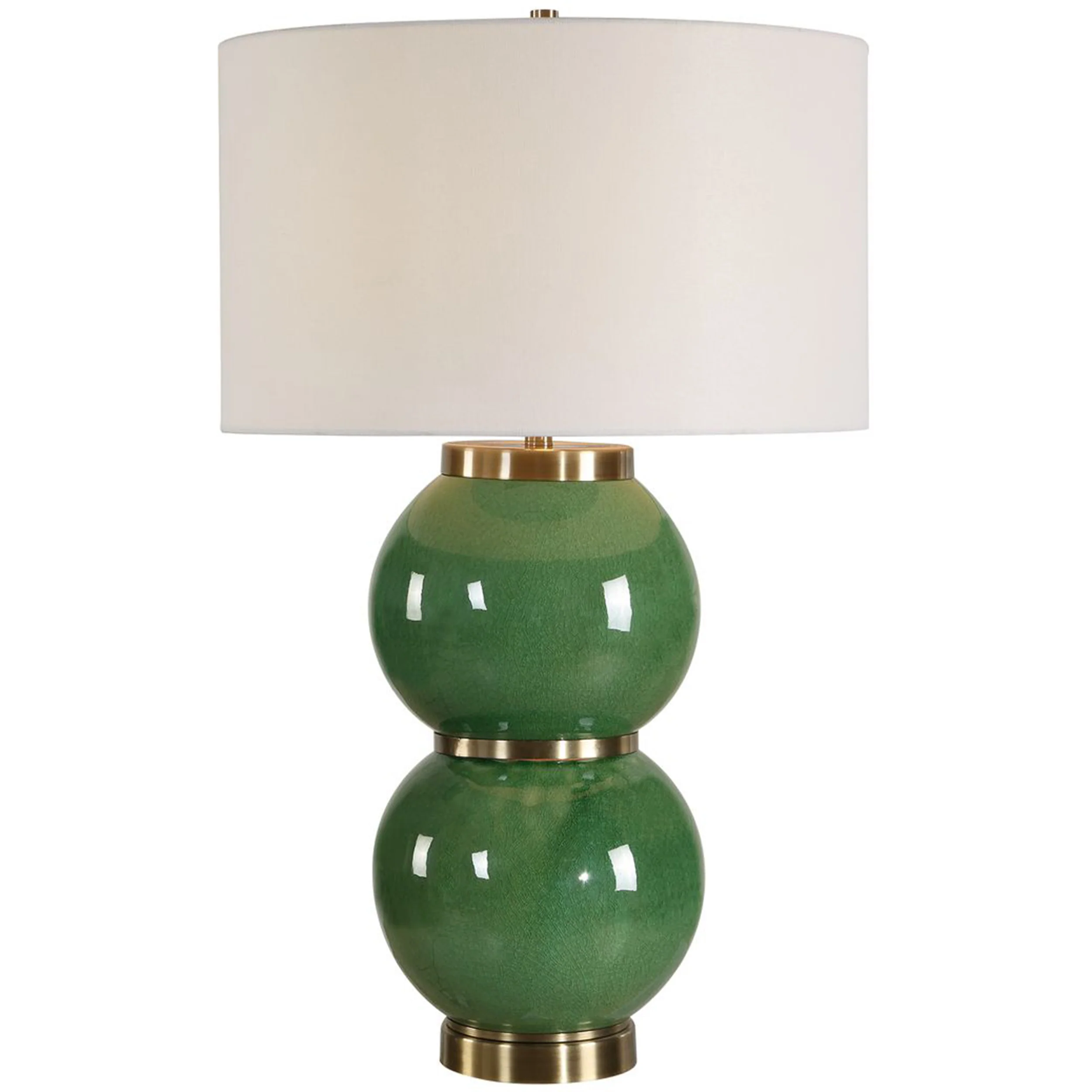 Banner Table Lamp, Green - Image 2