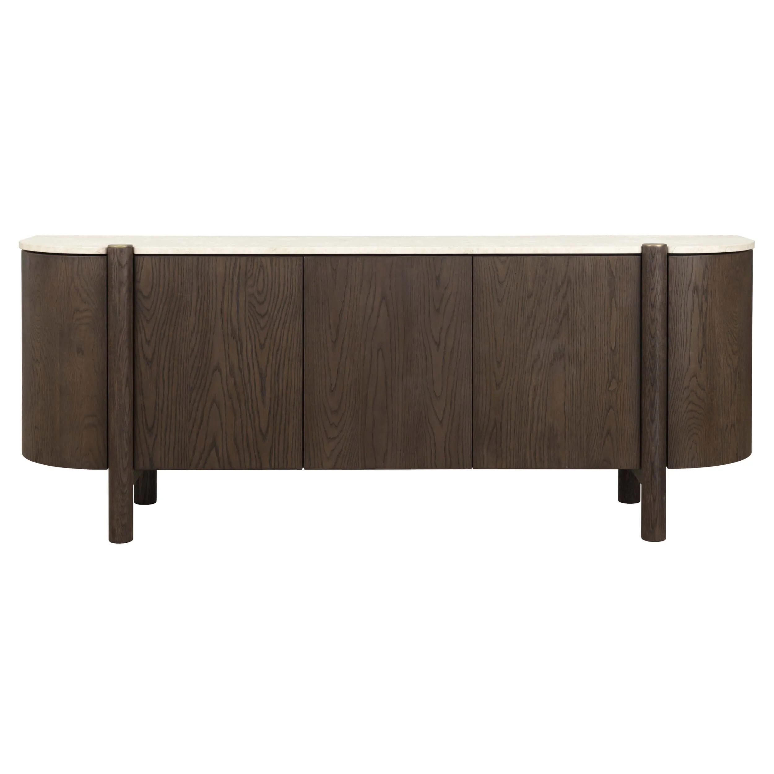 Banyan Sideboard, Dark Brown - Image 2