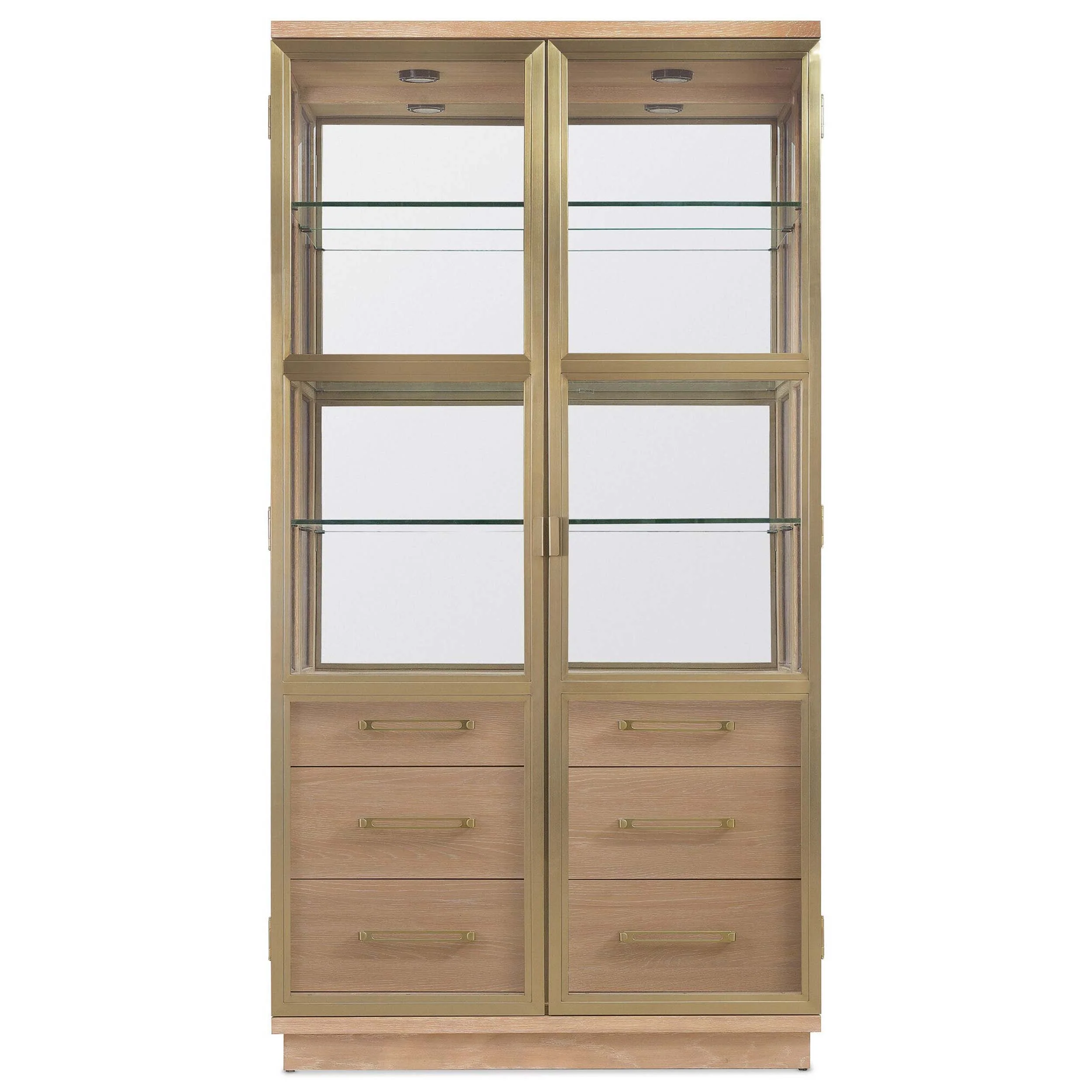 Banyon Bay Display Cabinet, Desert Oak - Image 2