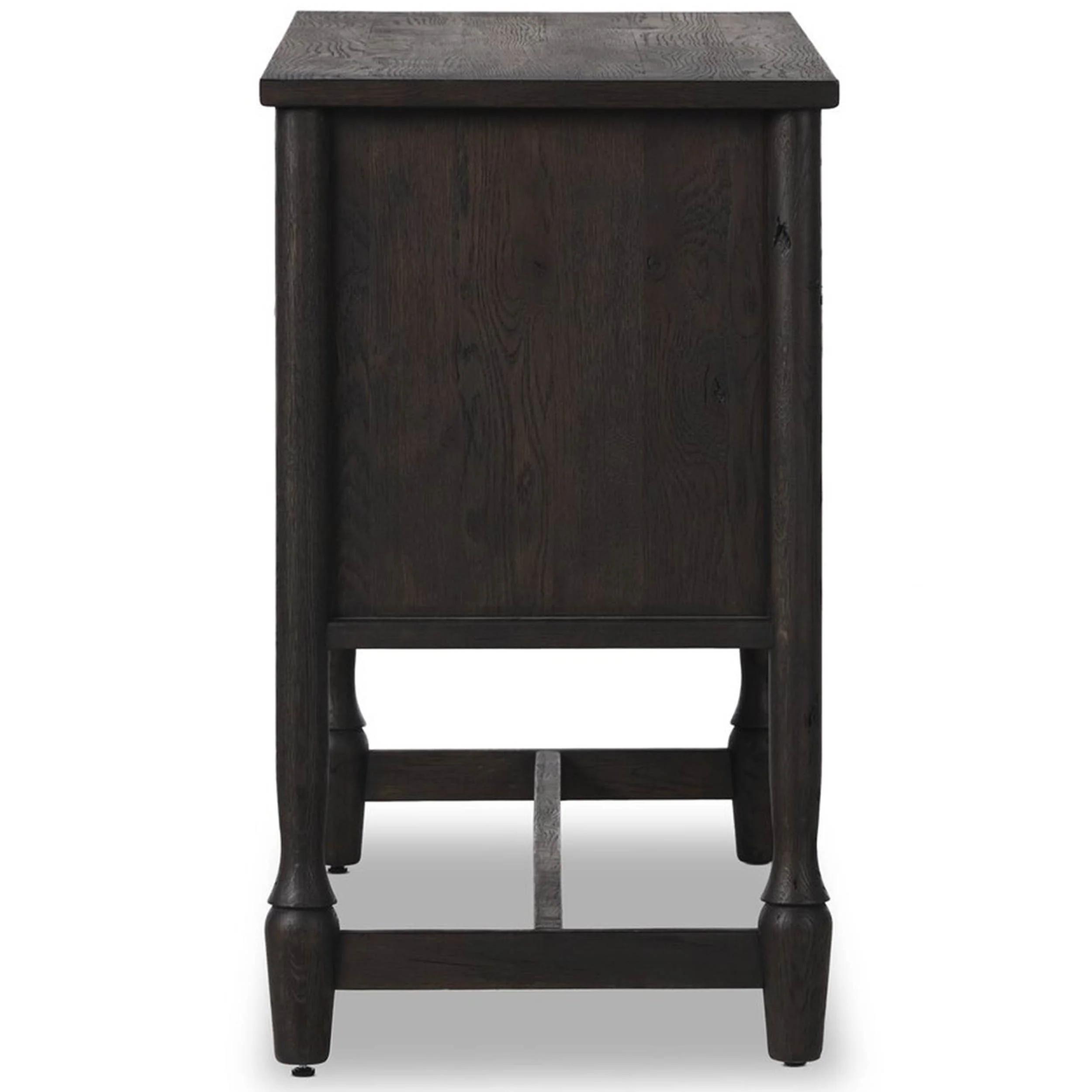 Bari 46" Sideboard, Cracked Smoked Black by Amber Lewis x Four Hands - Image 3