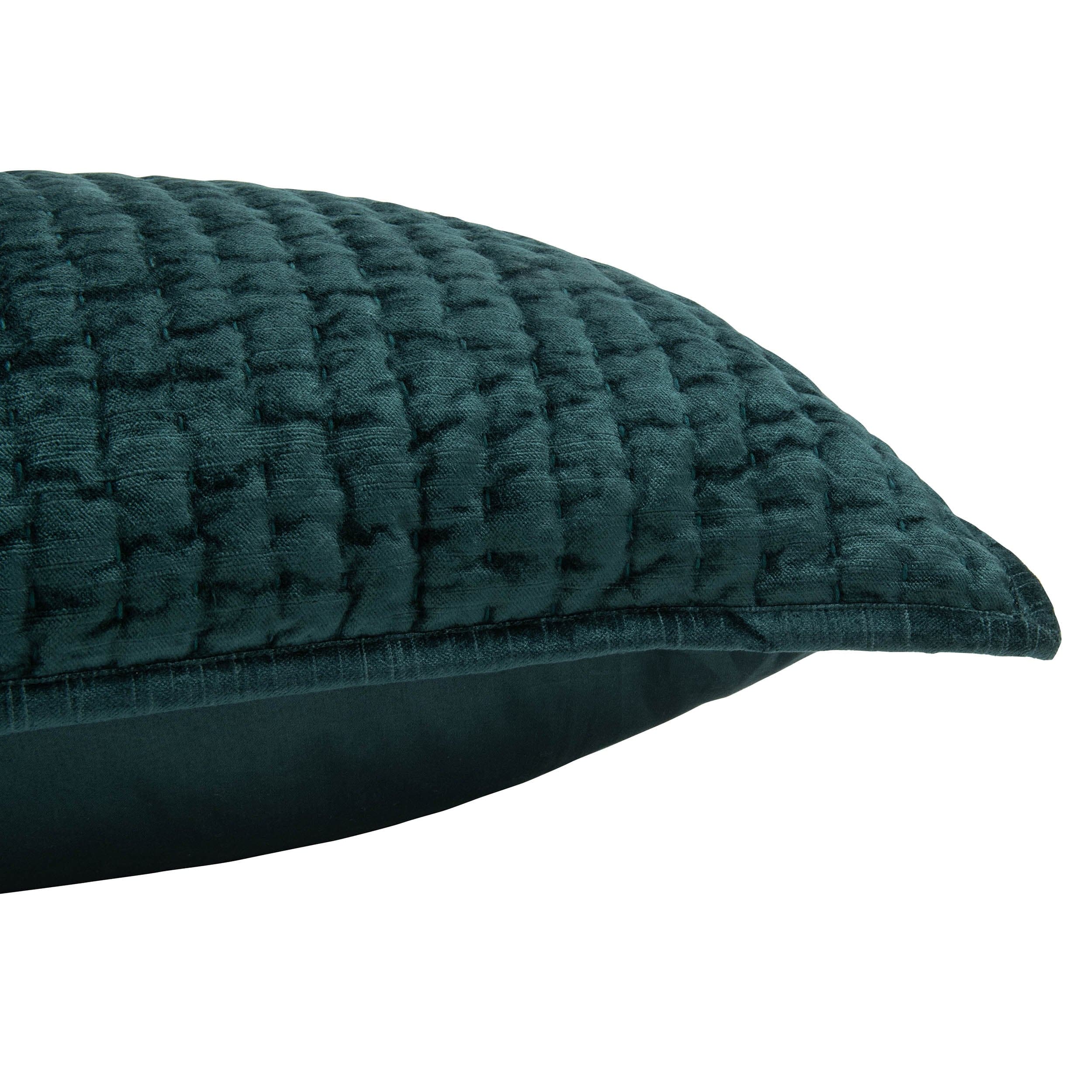 Bari Velvet Sham, Emerald - Image 9