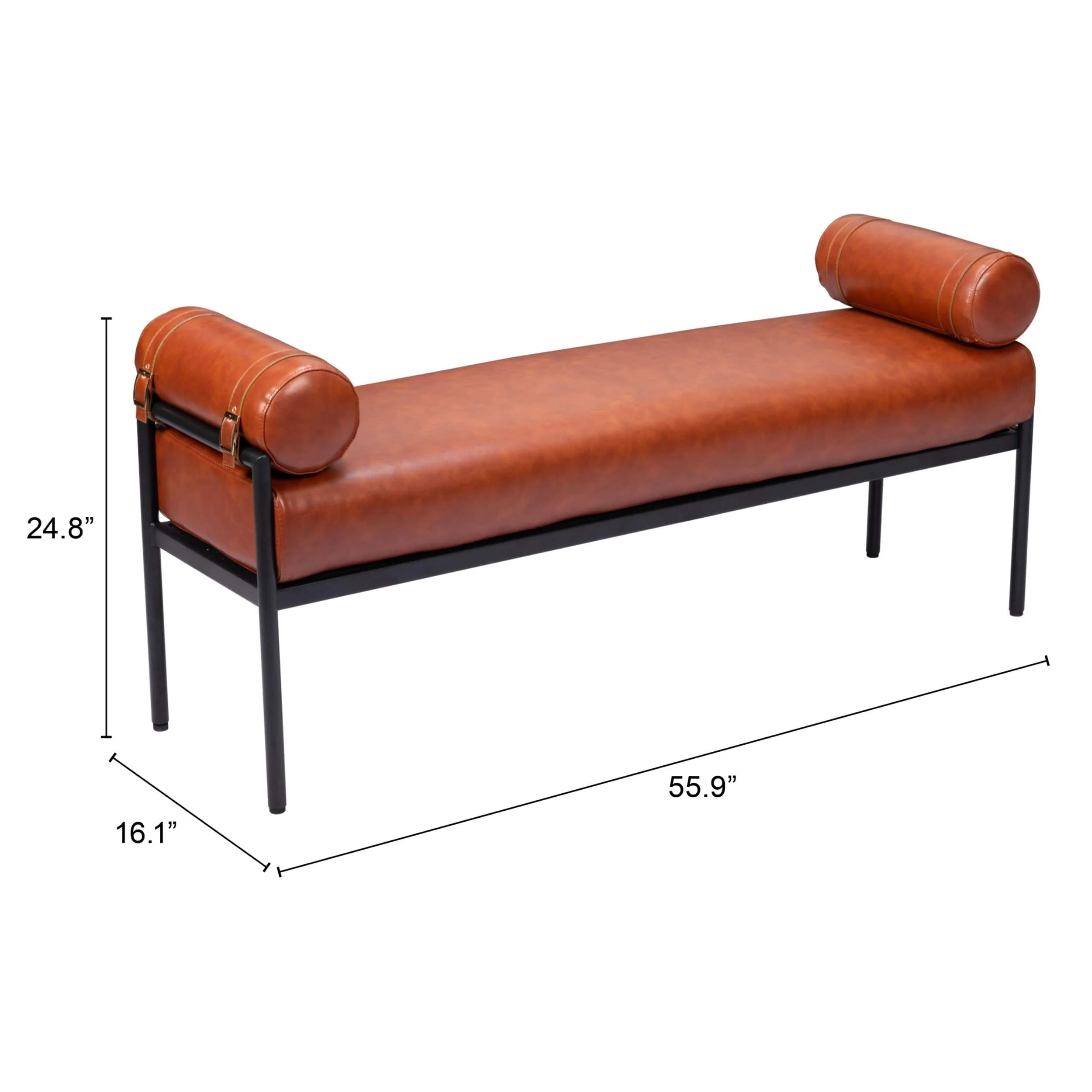 Barrow Bench, Brown - Image 4