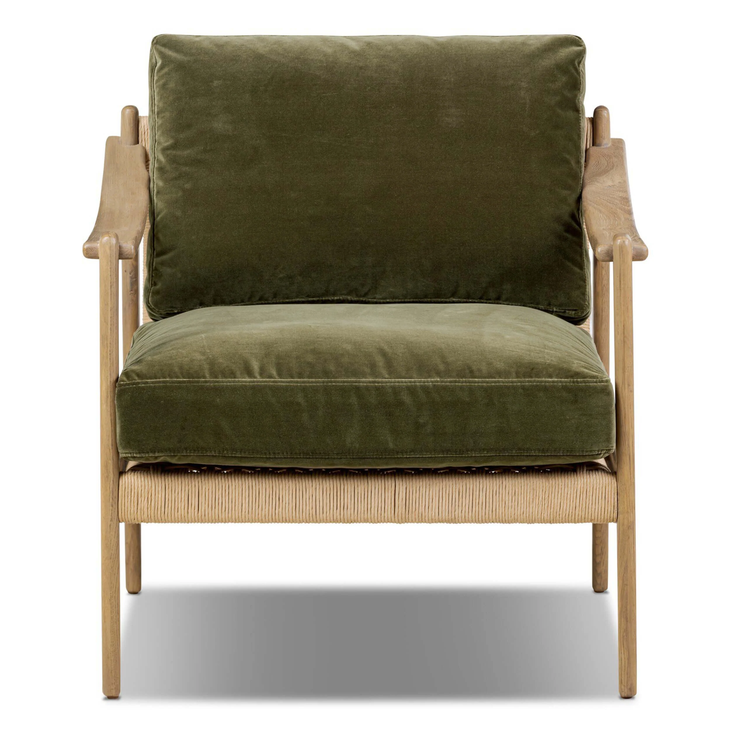 Barwin Chair, Surrey Olive by Four Hands - Image 2