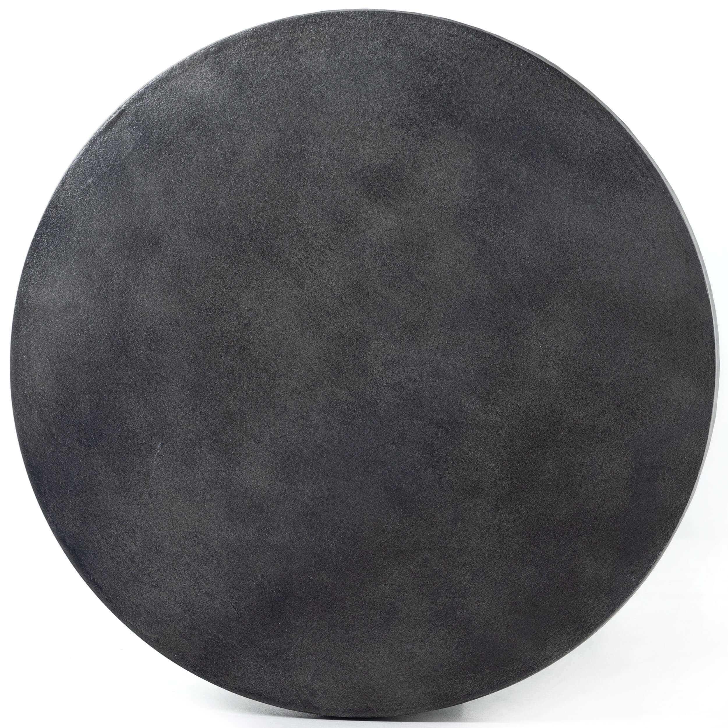 Basil Outdoor End Table, Aged Grey by Four Hands - Image 3