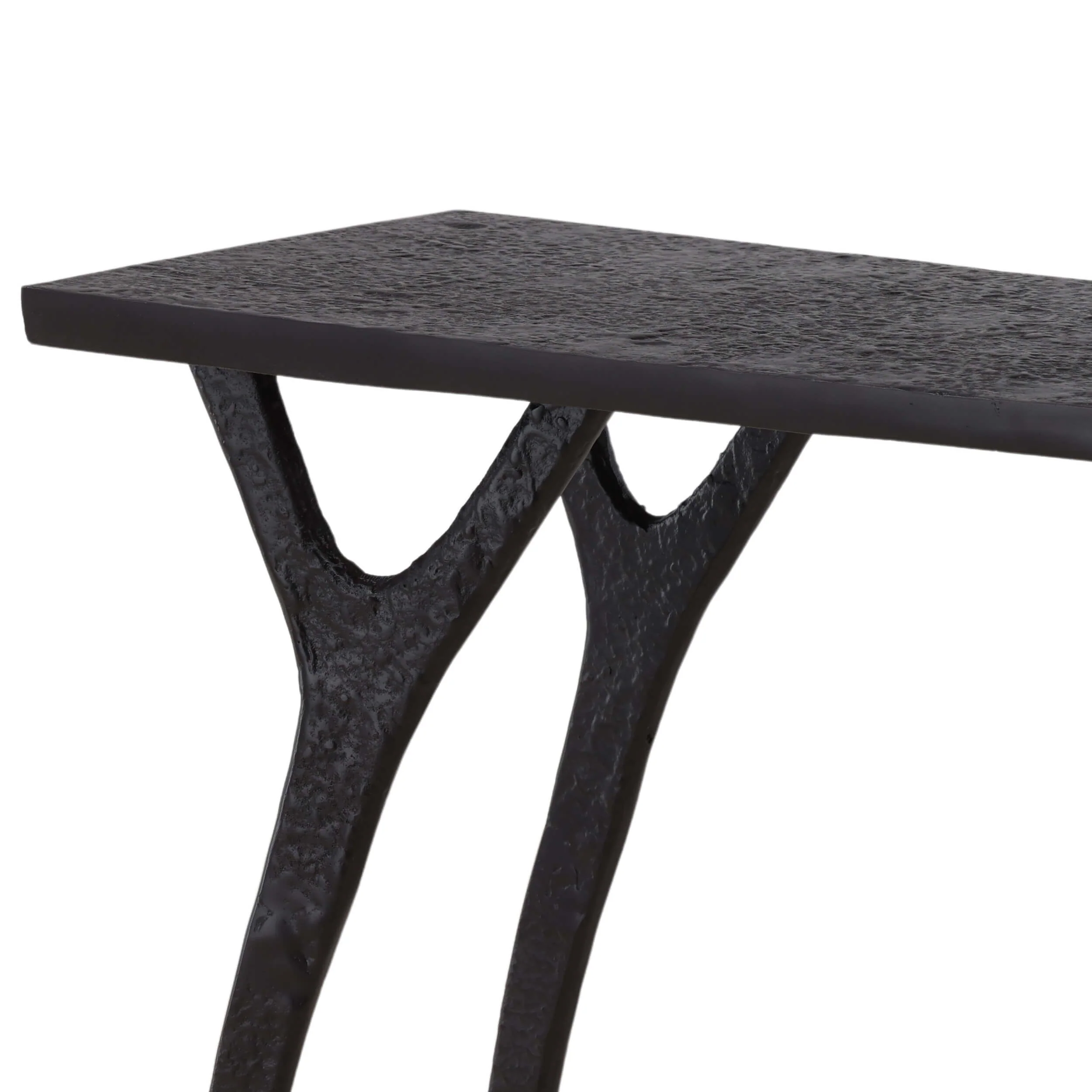 Bastien Console Table, Black - Image 4