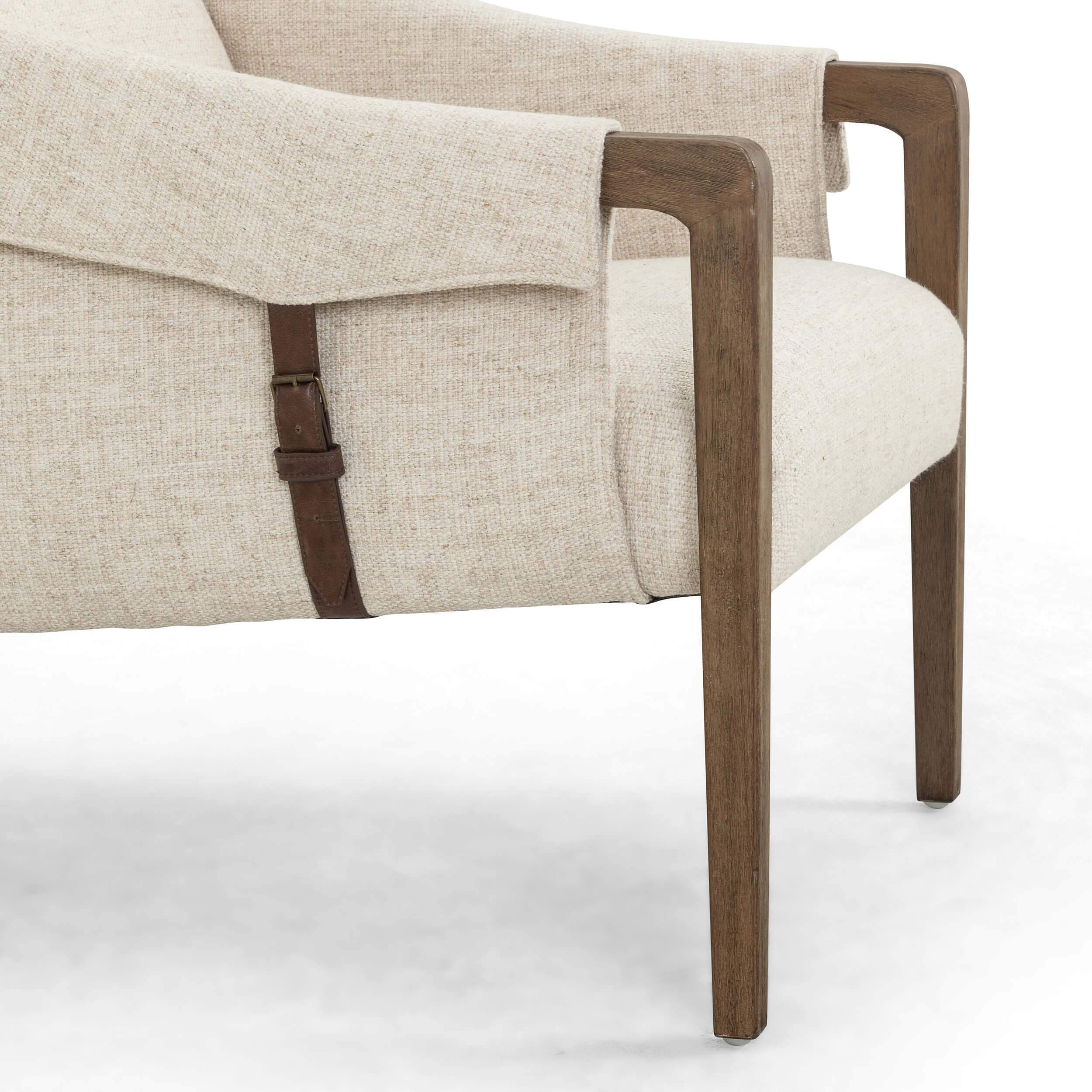 Bauer Chair, Thames Cream by Four Hands - Image 7