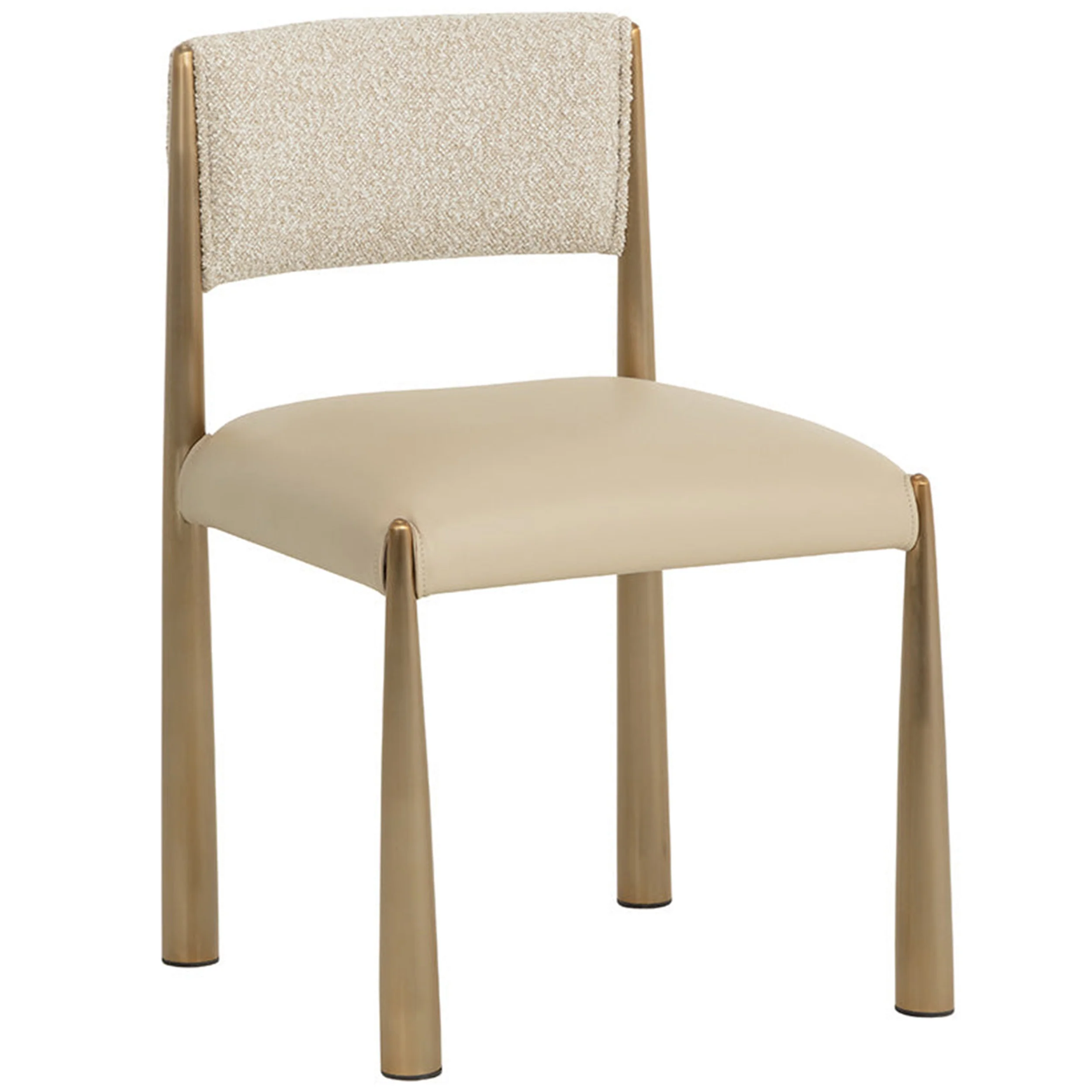 Bayard Dining Chair, Napa Beige/Santa Cruz Oatmeal, Set of 2