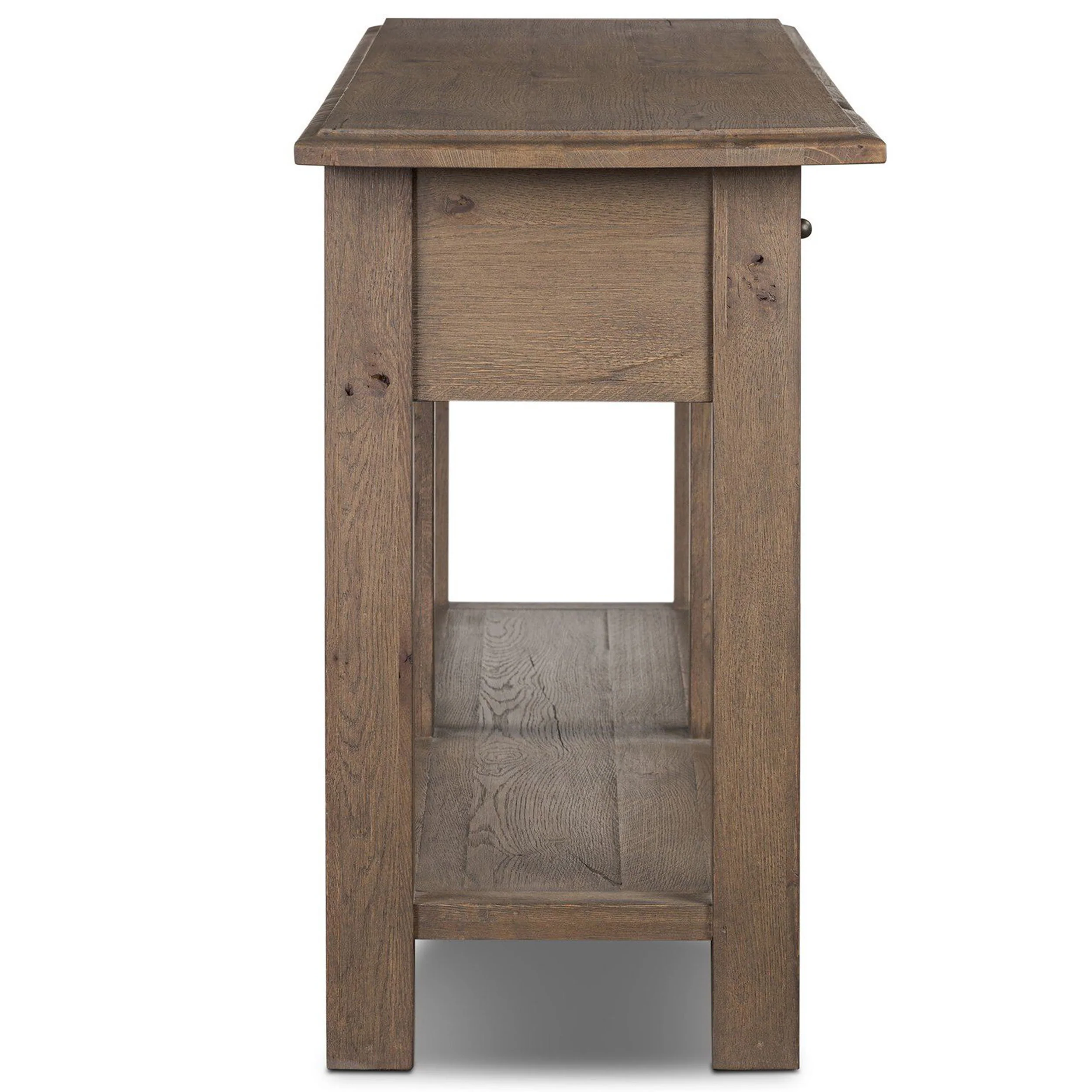 Bayla Console Table, Brown Oak by Amber Lewis x Four Hands - Image 3