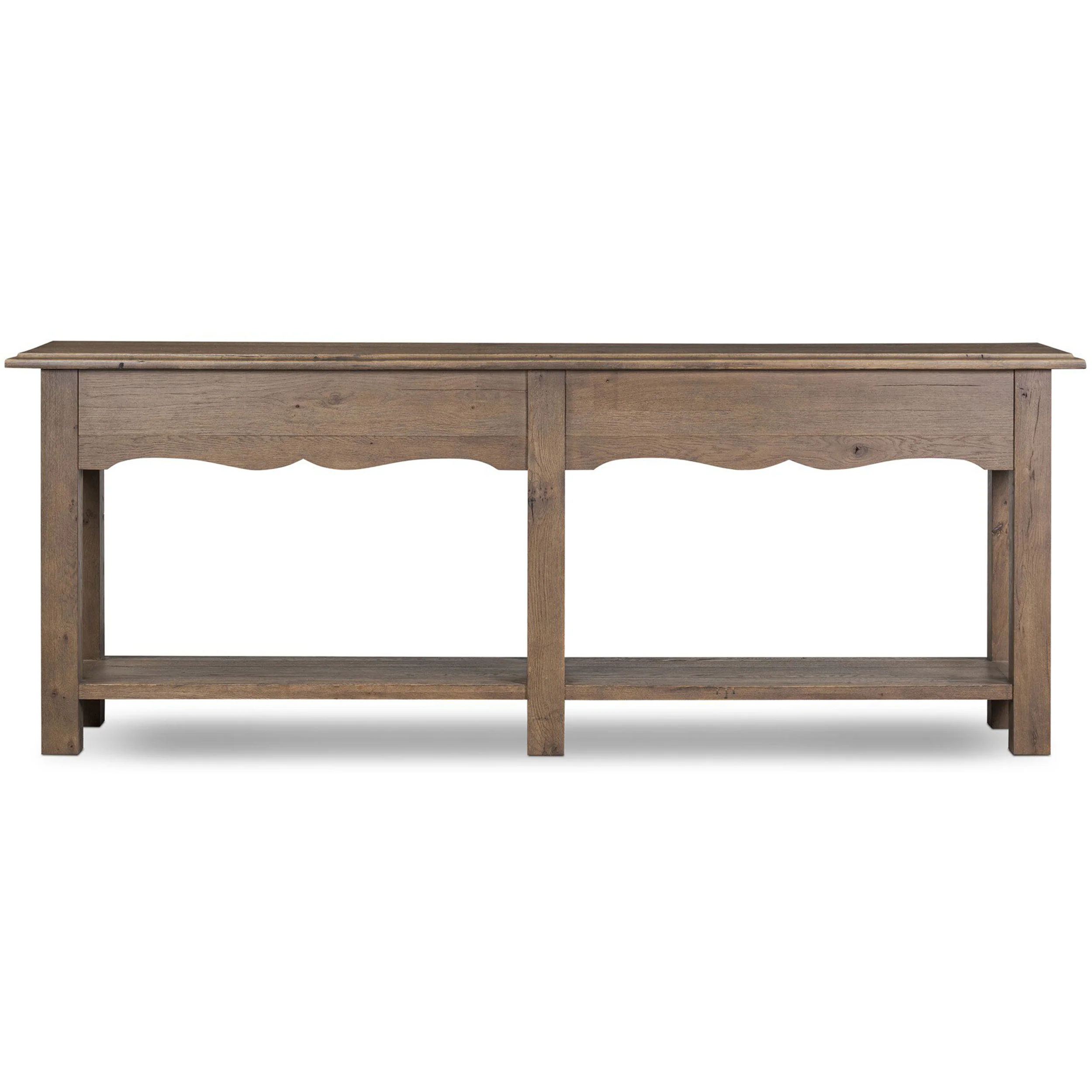 Bayla Console Table, Brown Oak by Amber Lewis x Four Hands - Image 4