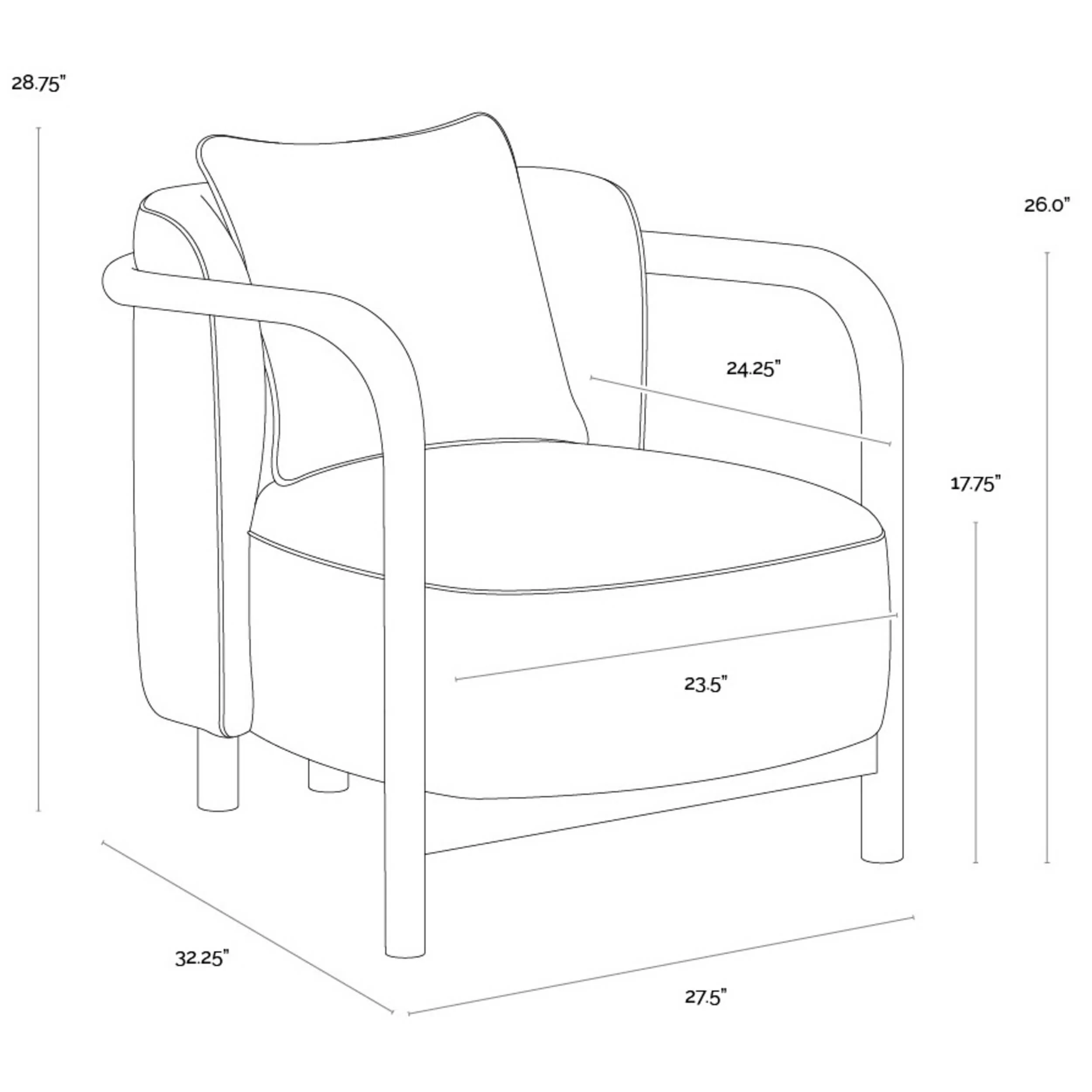 Beatrice Chair, Opera Spice - Image 5
