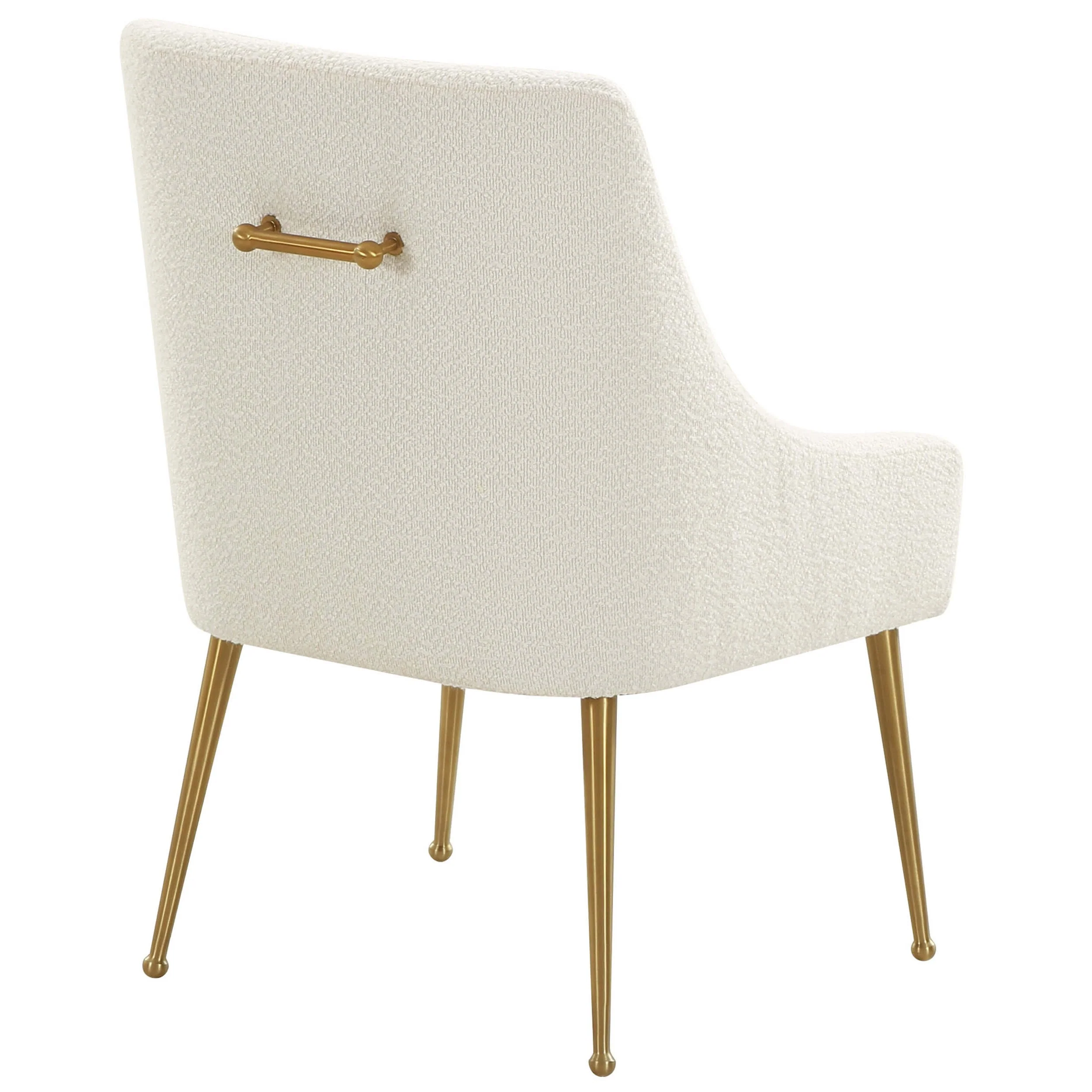 Beatrix Boucle Side Chair, Cream - Image 3