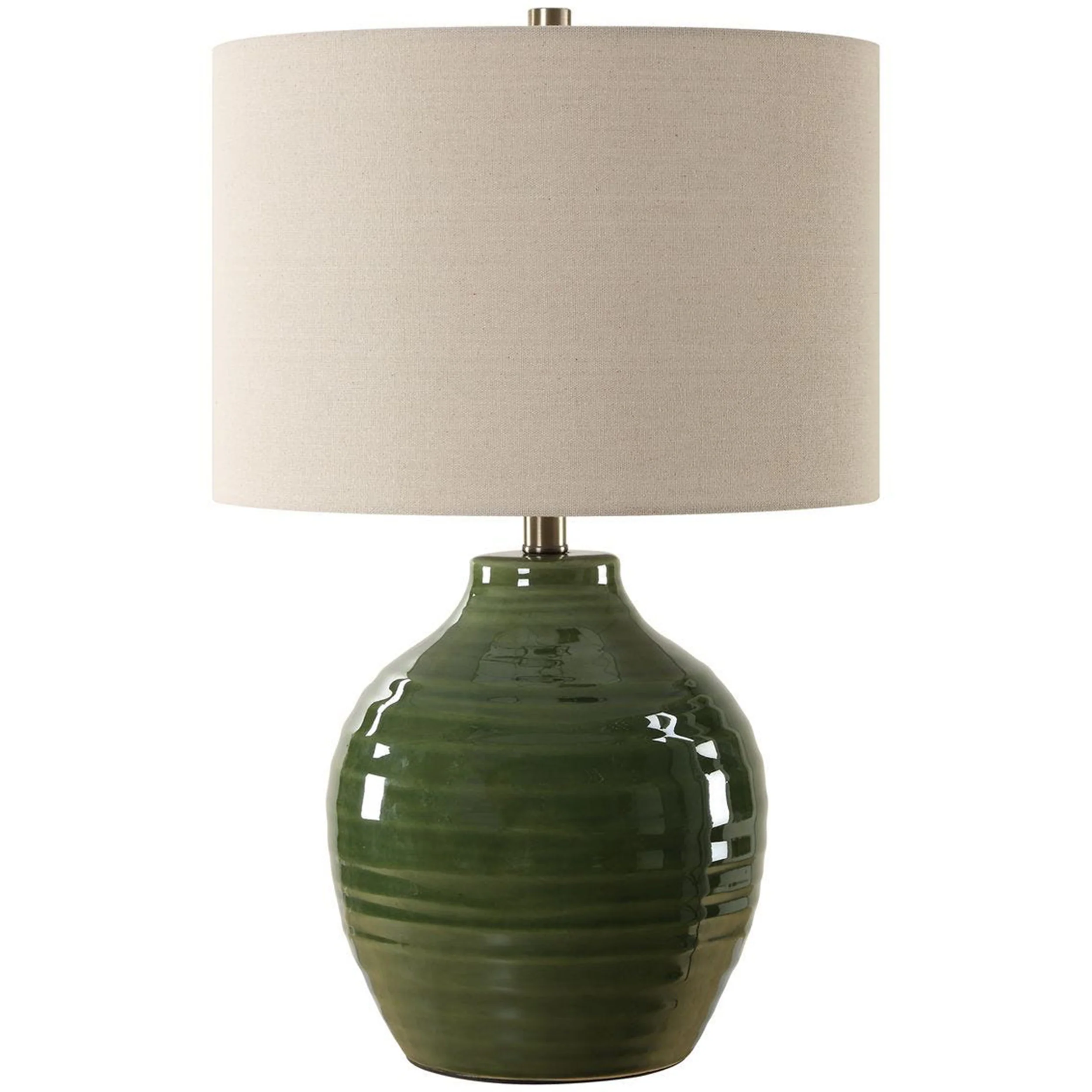Beckett Table Lamp, Moss Green