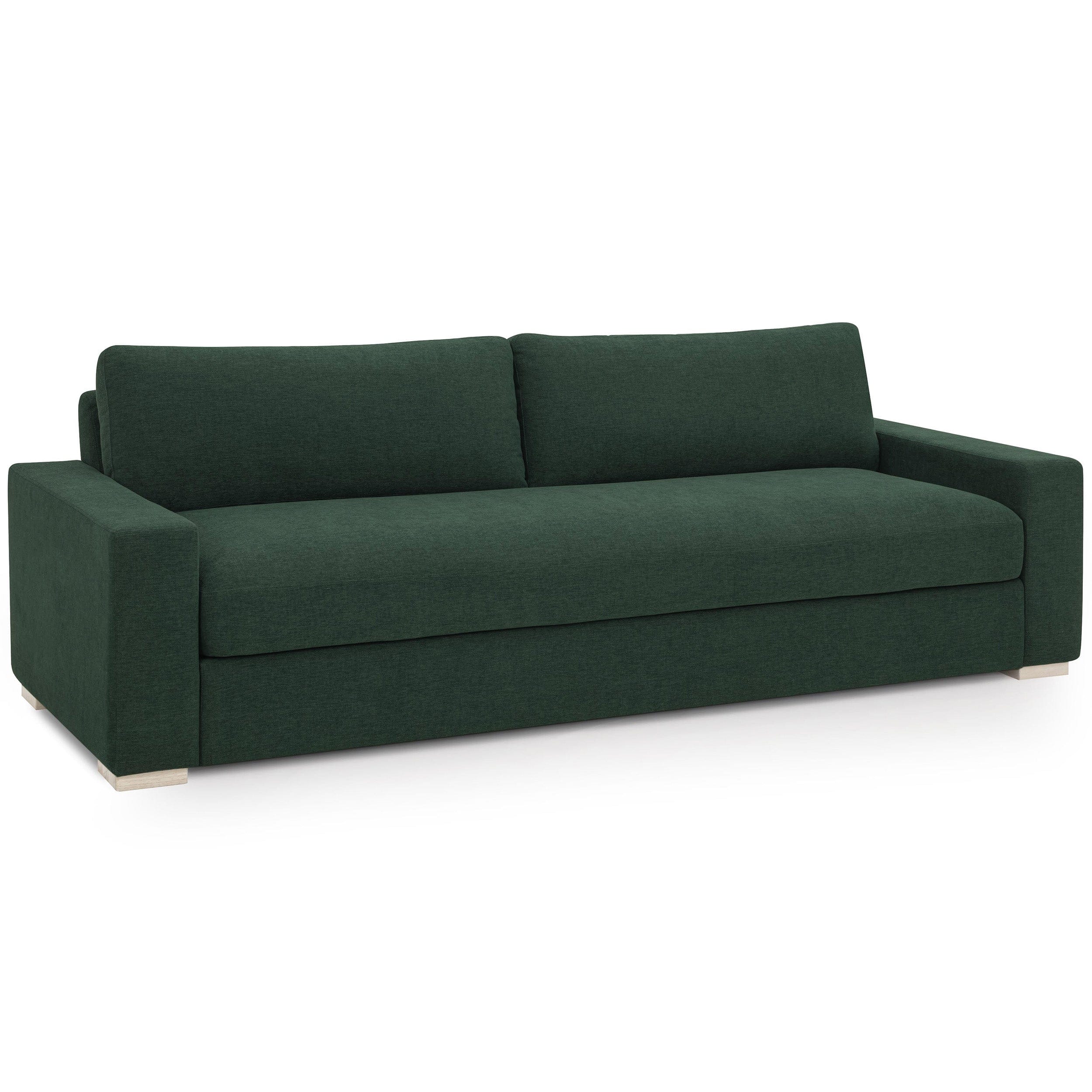 Beckham 96" Sofa, Green - Image 2