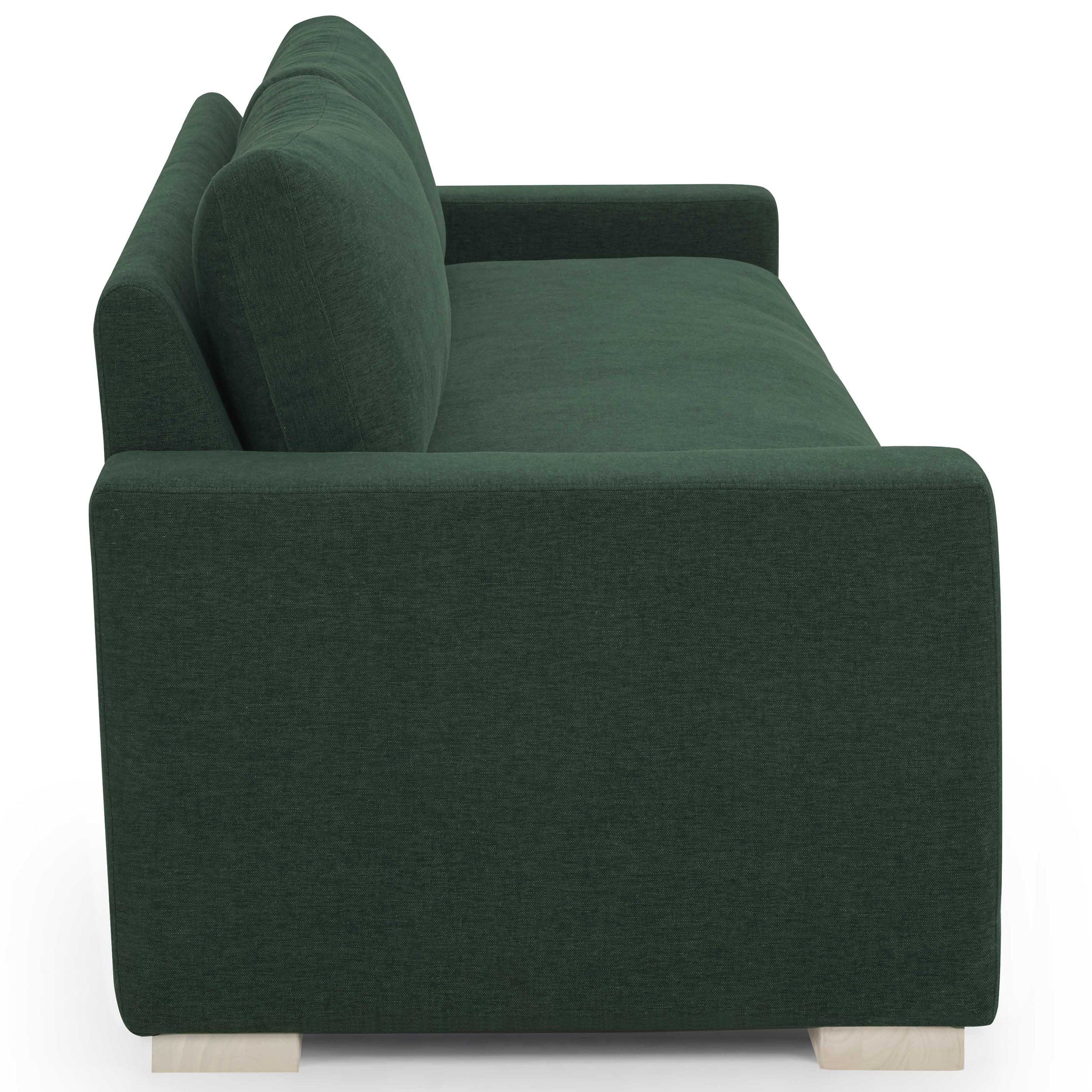 Beckham 96" Sofa, Green - Image 3