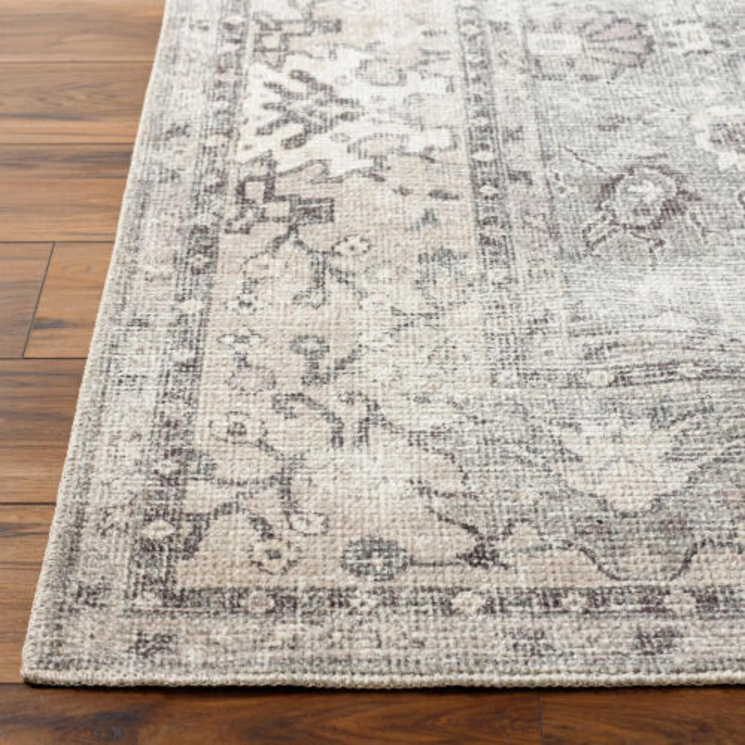 Becki Owens x Livabliss Rug Davina BOCC-2301, Medium Gray/Taupe/Light Gray/Charcoal/White - Image 2