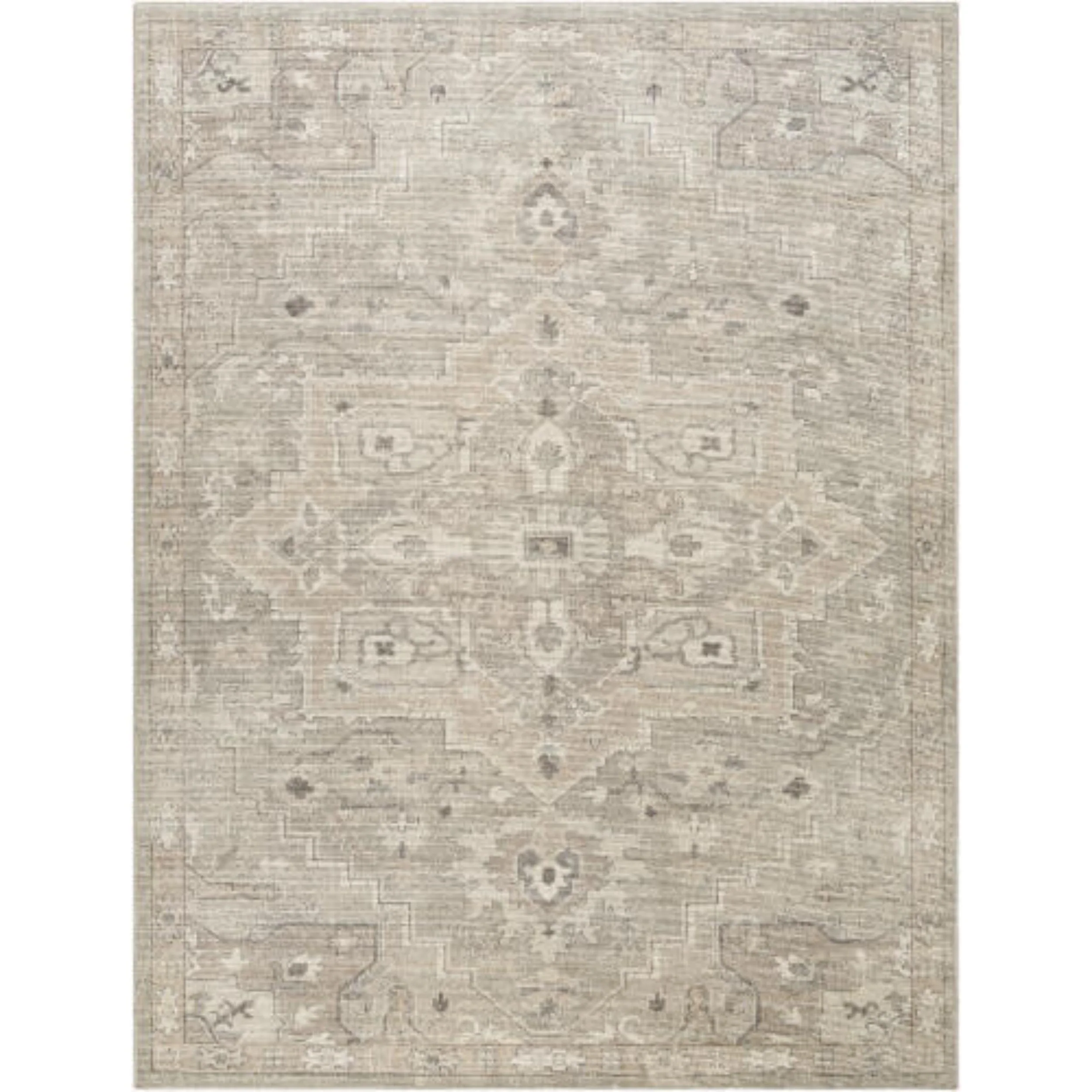 Becki Owens x Livabliss Rug Elle BOEC-2301, Sage/Off-White/Dusty Sage/Slate/Charcoal/Tan