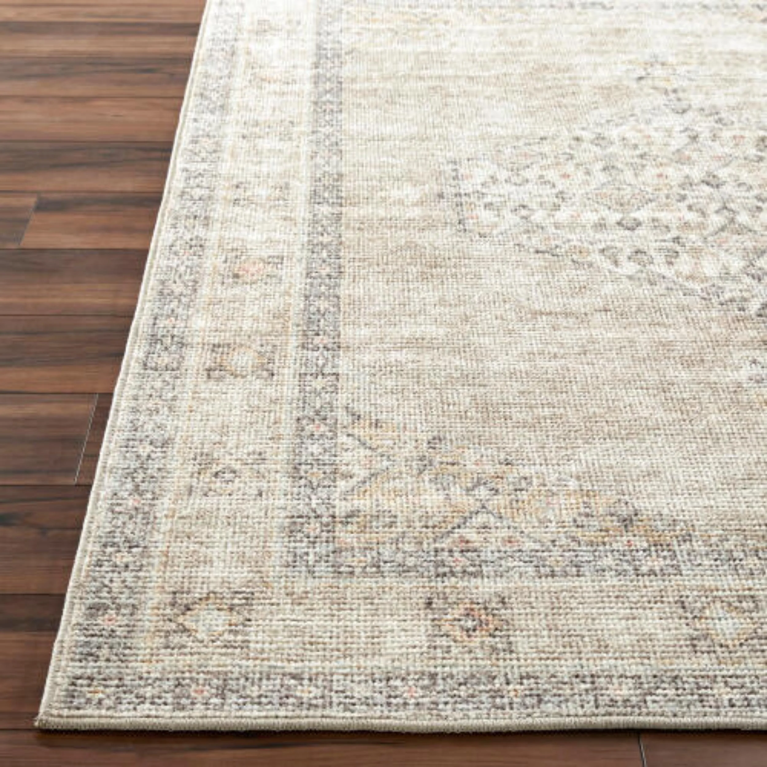 Becki Owens x Livabliss Rug Lila BOLC-2301, Off-White/Light Gray/Charcoal/Black/Slate/Amber - Image 2