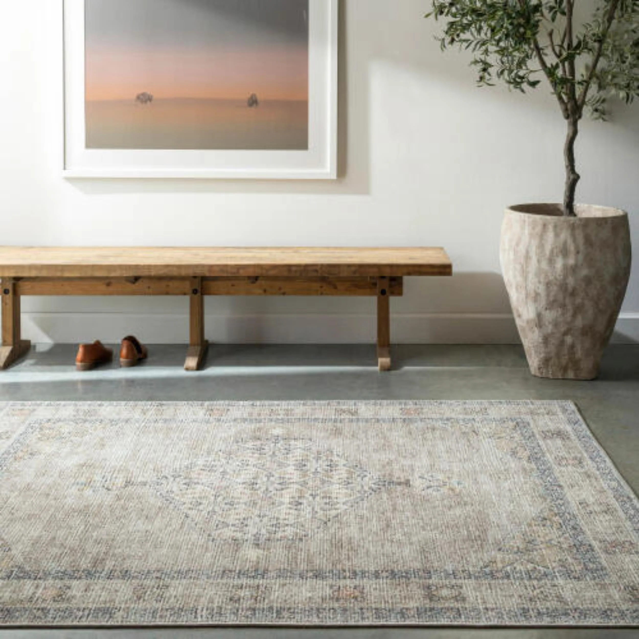 Becki Owens x Livabliss Rug Lila BOLC-2301, Off-White/Light Gray/Charcoal/Black/Slate/Amber - Image 3