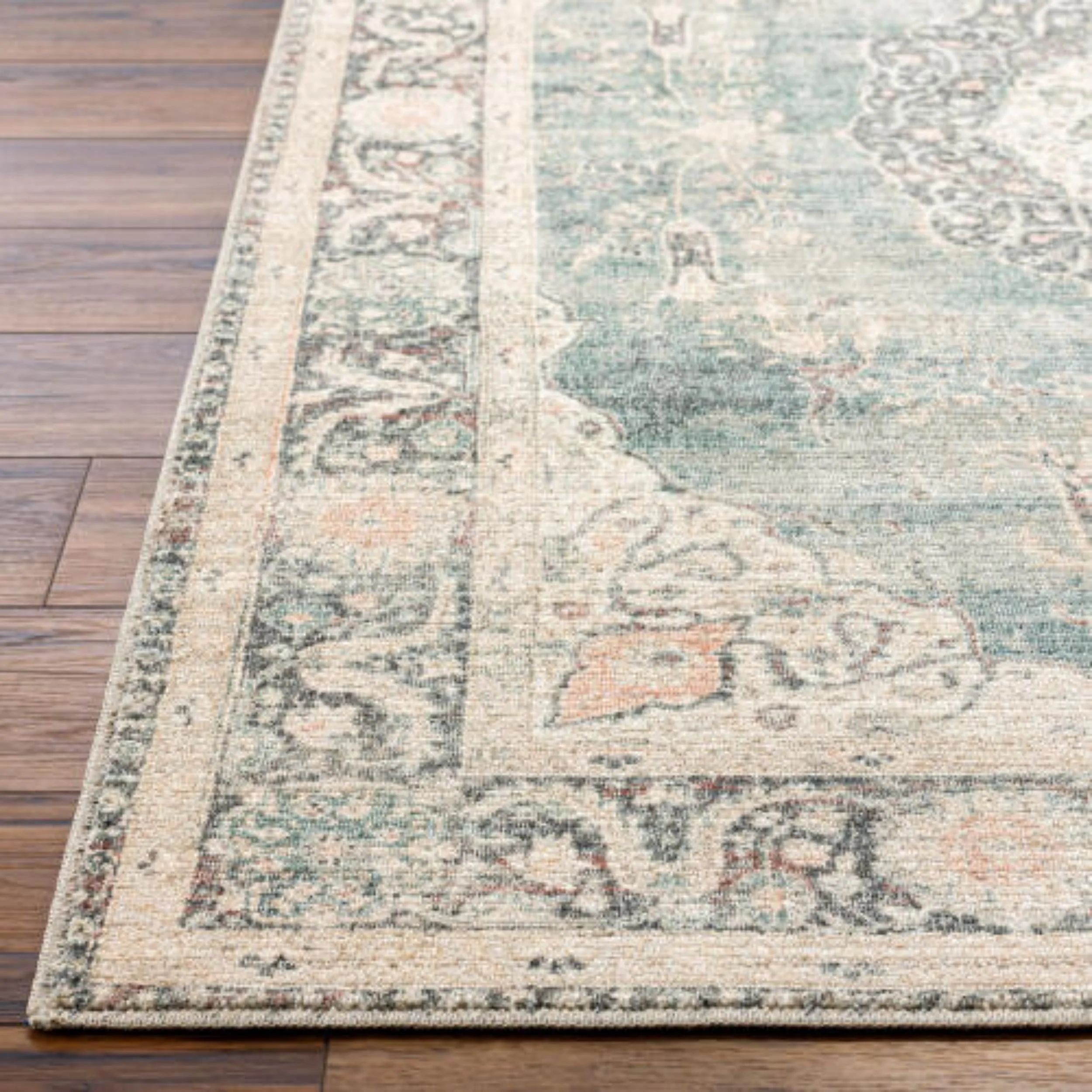 Becki Owens x Livabliss Rug Marlene BOMN-2300, Ice Blue/Blue/Cream/Light Sage/Charcoal/Burgundy - Image 2