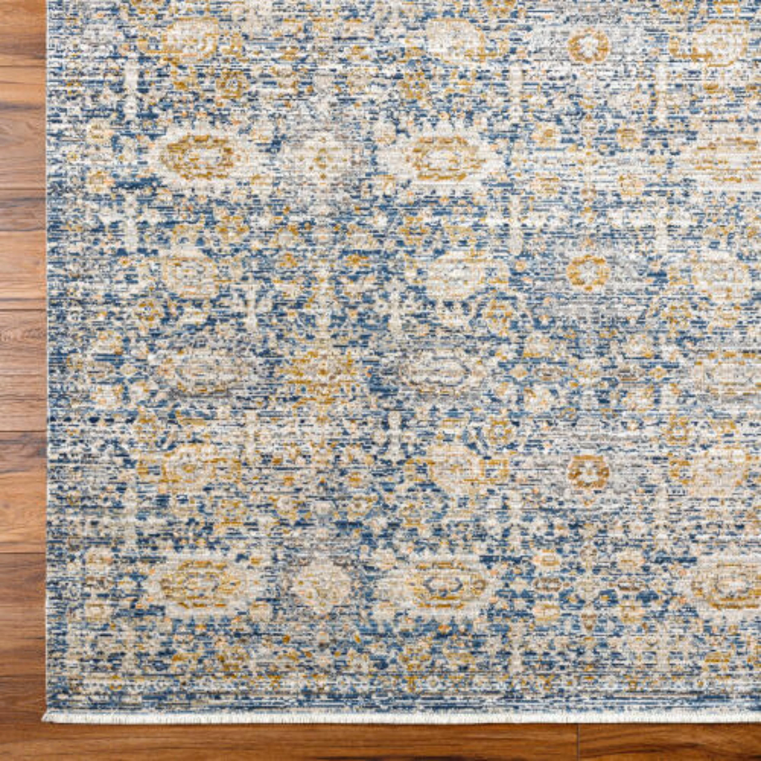 Becki Owens x Livabliss Rug Margaret BOMG-2300, Navy/Taupe/Gray/Charcoal/Medium Brown - Image 3