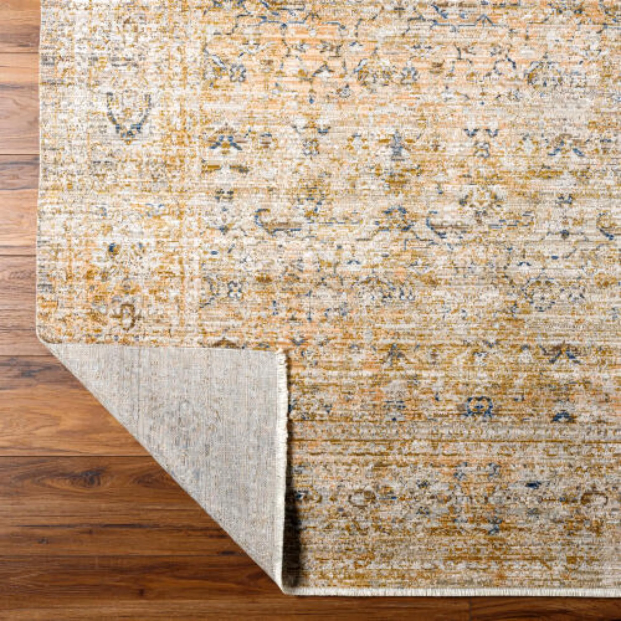 Becki Owens x Livabliss Rug Margaret BOMG-2309, Brown/Taupe/Gray/Medium Brown/Blue - Image 2