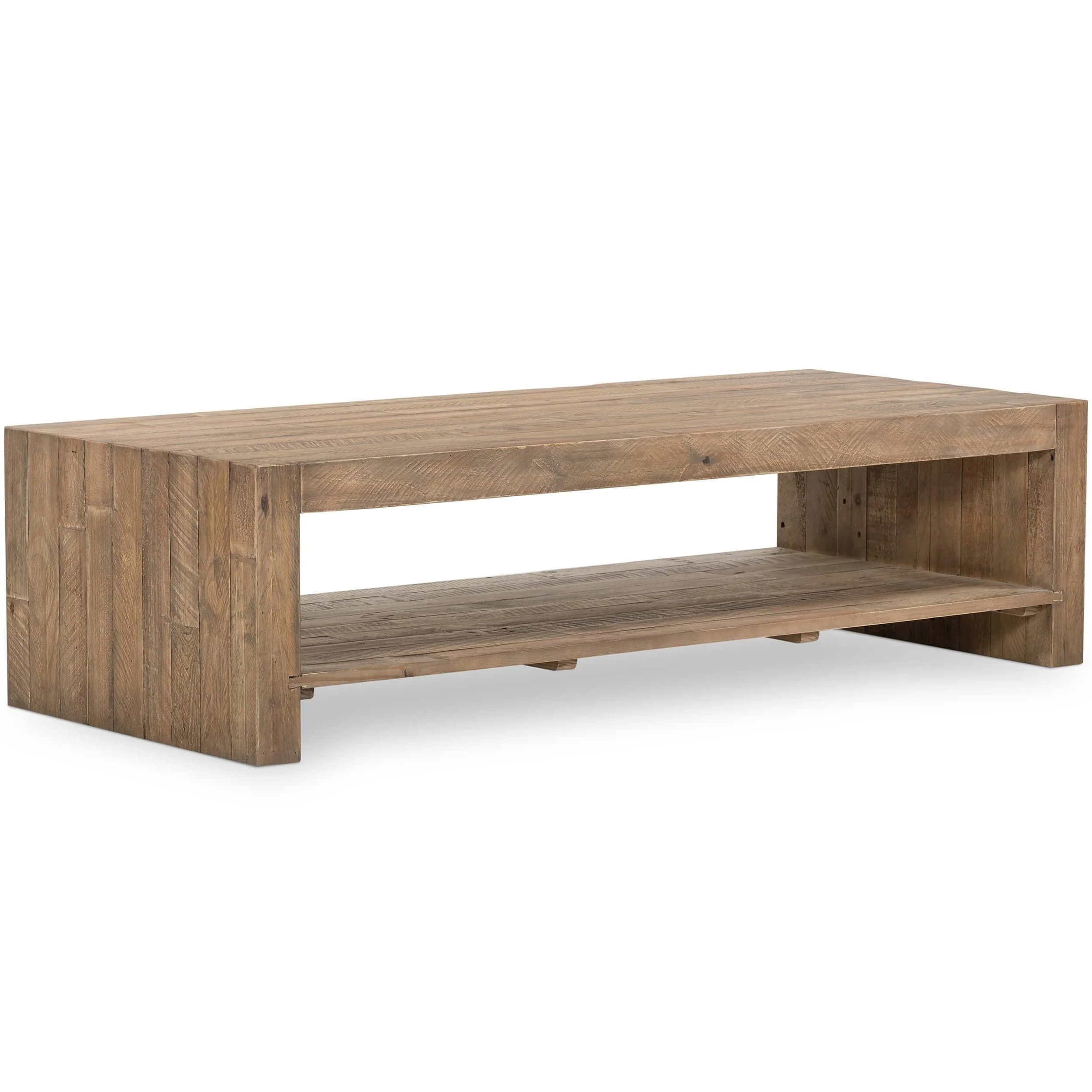 Beckwourth Coffee Table, Sierra Rustic Natural by Four Hands