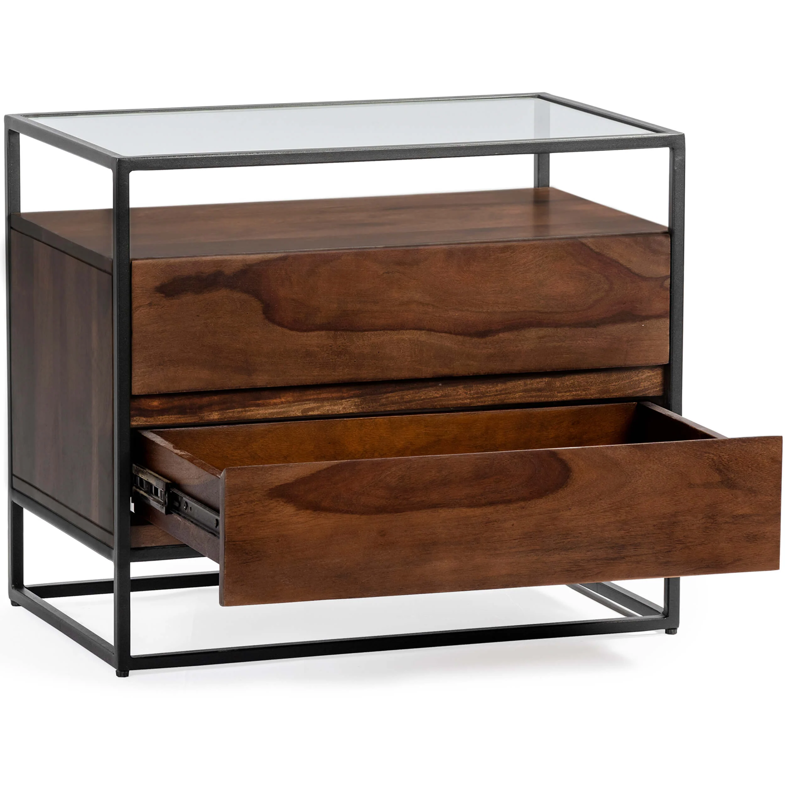 Bedford Nightstand, Mud Brown - Image 5